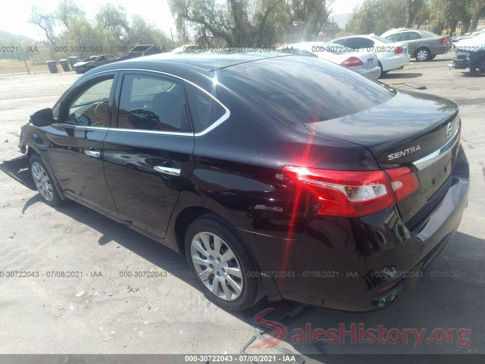 3N1AB7AP9GY283875 2016 NISSAN SENTRA