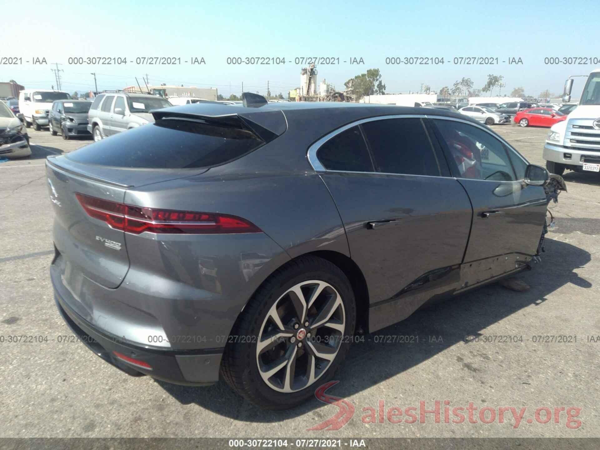 SADHD2S10K1F69394 2019 JAGUAR I-PACE