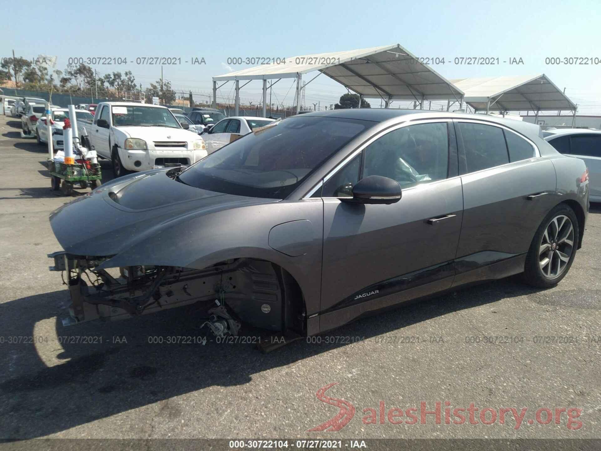 SADHD2S10K1F69394 2019 JAGUAR I-PACE