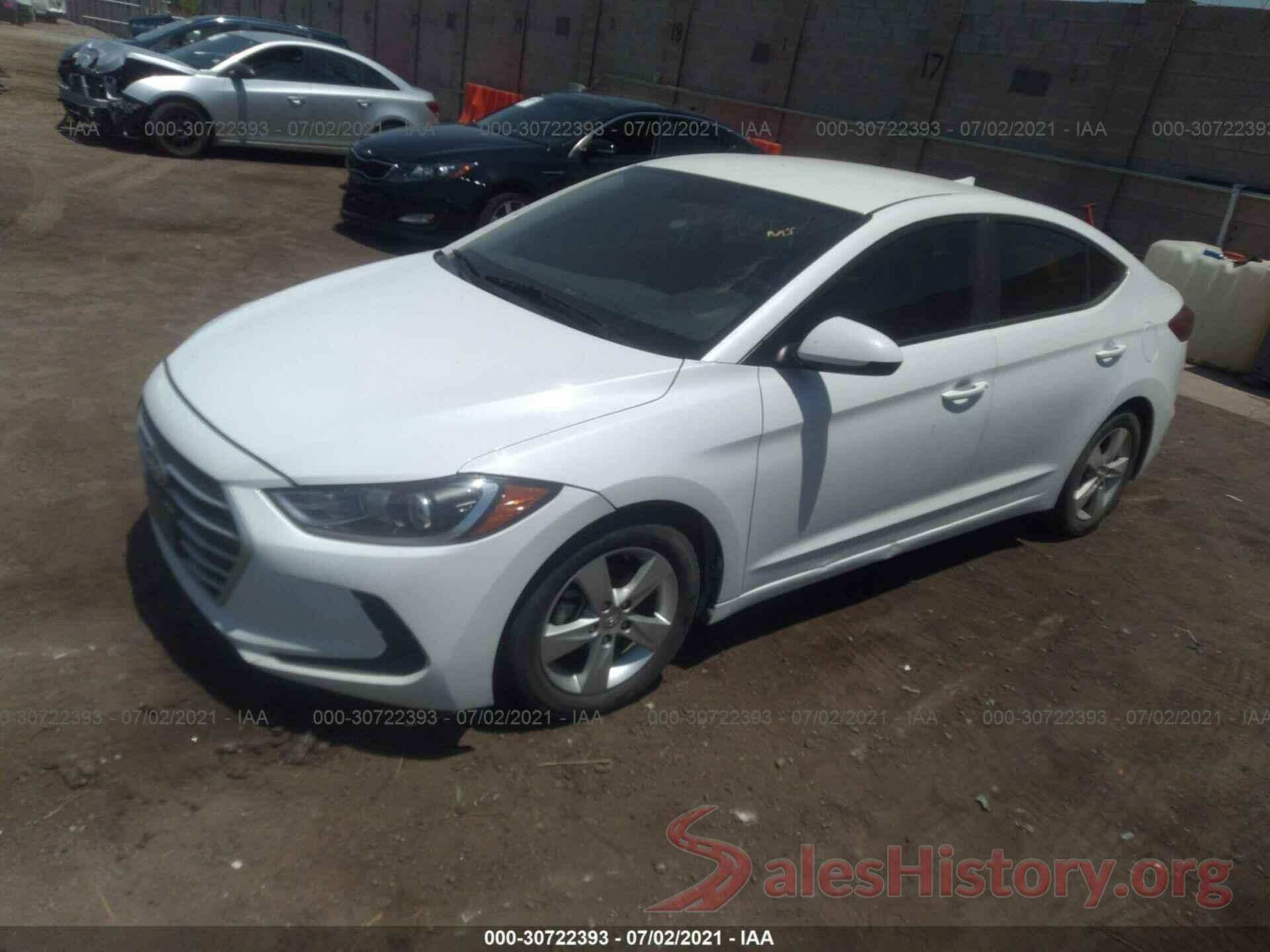 5NPD84LF5HH098541 2017 HYUNDAI ELANTRA