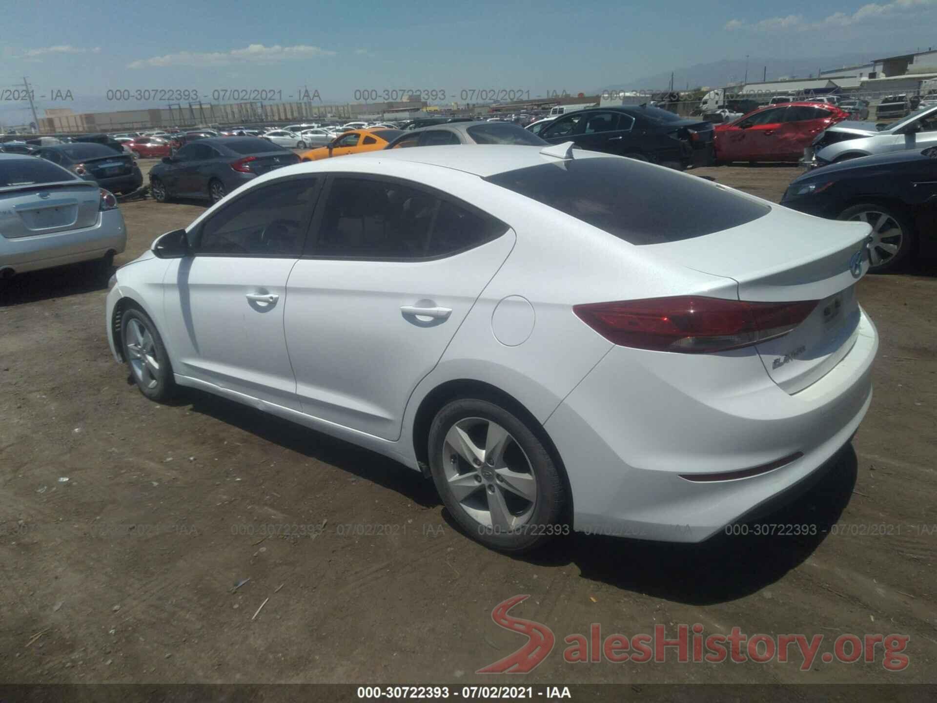 5NPD84LF5HH098541 2017 HYUNDAI ELANTRA