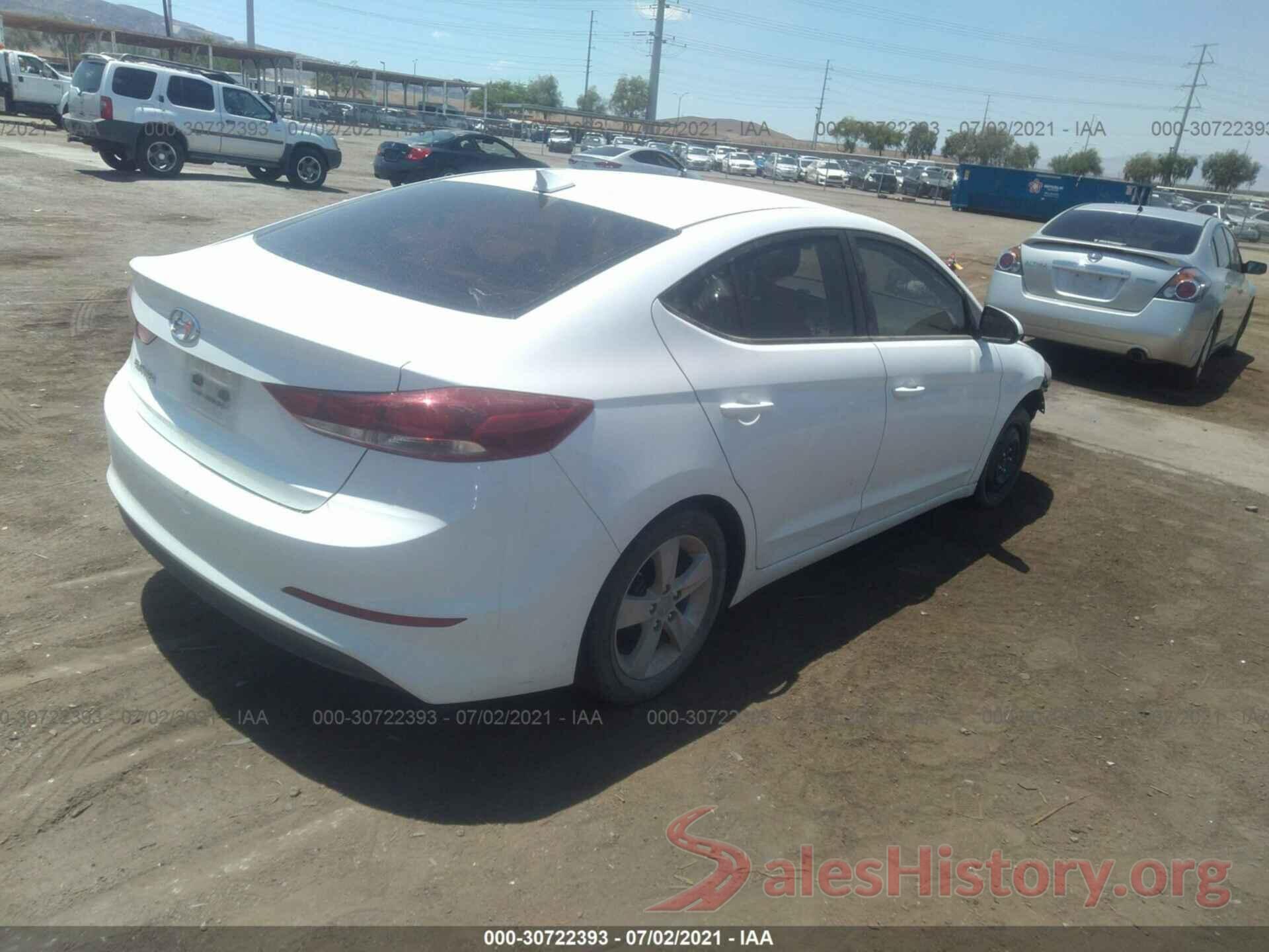 5NPD84LF5HH098541 2017 HYUNDAI ELANTRA