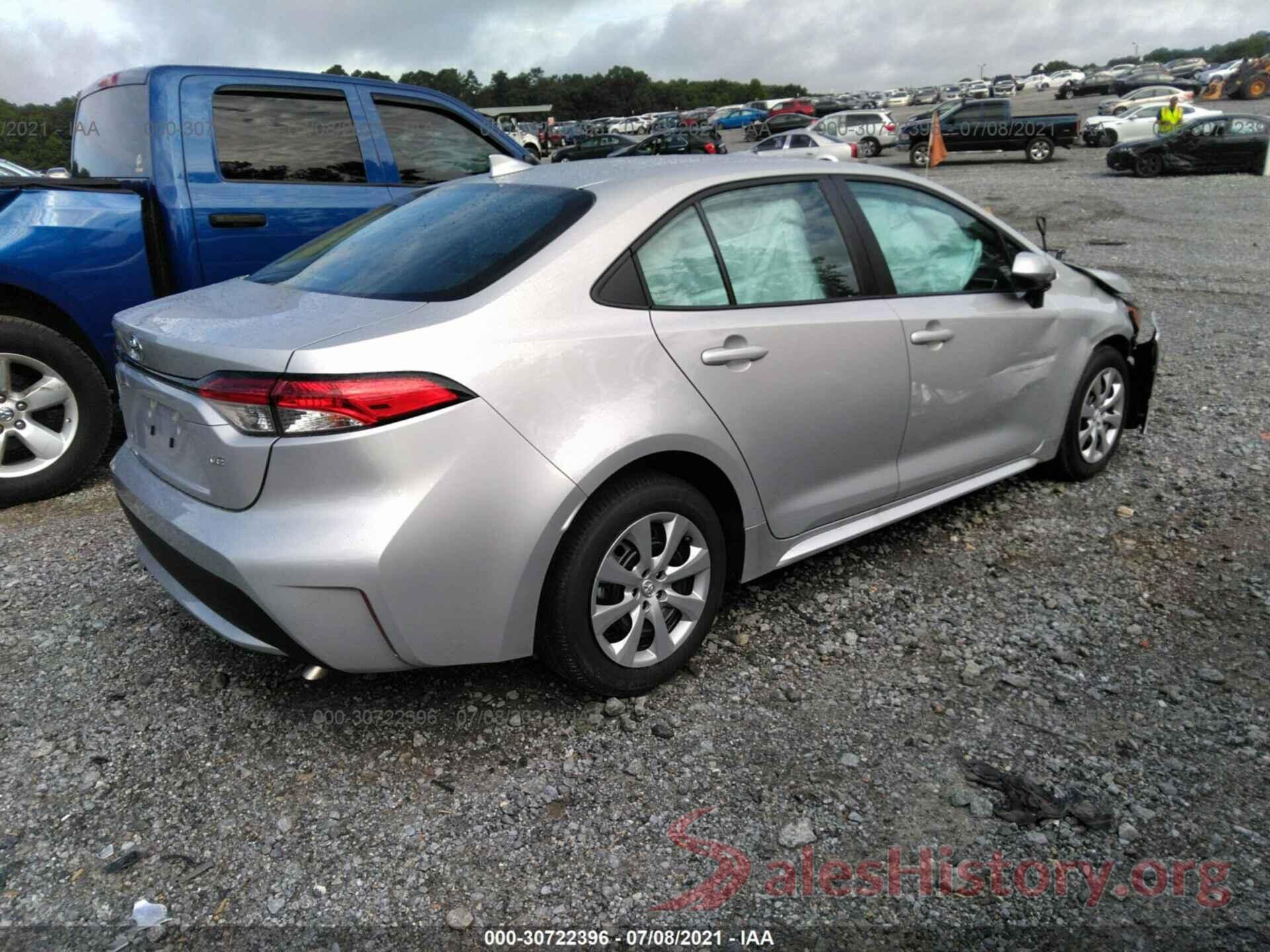 5YFEPMAE1MP240026 2021 TOYOTA COROLLA