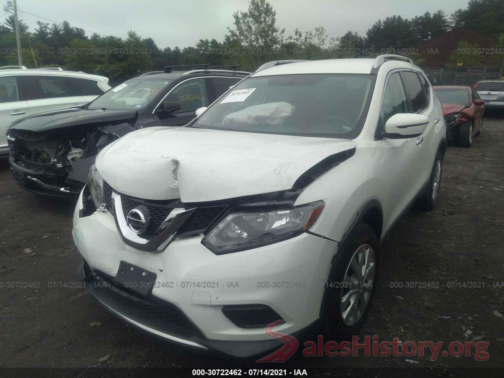 KNMAT2MVXGP729055 2016 NISSAN ROGUE