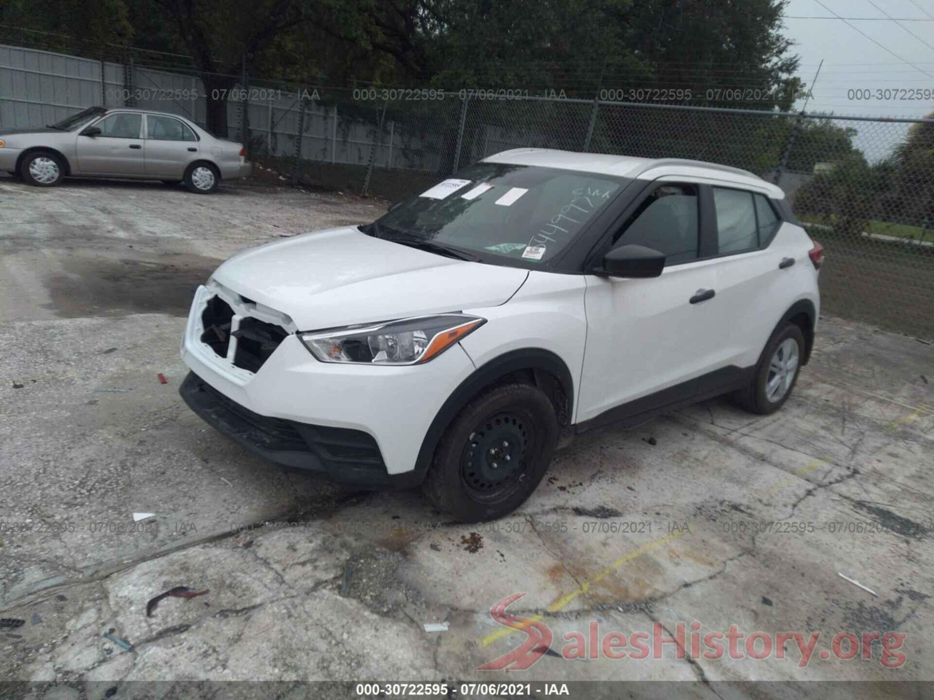 3N1CP5CU4KL544997 2019 NISSAN KICKS