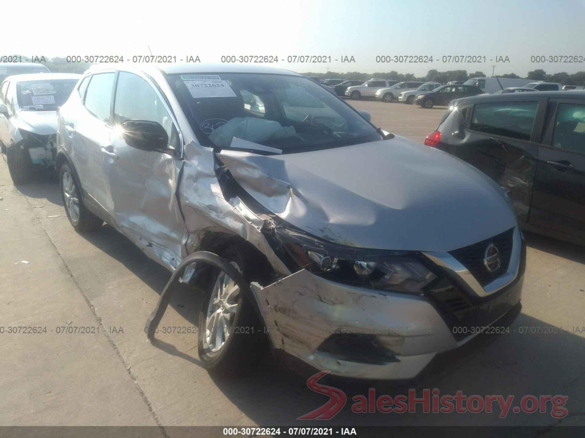 JN1BJ1AV8MW303782 2021 NISSAN ROGUE SPORT