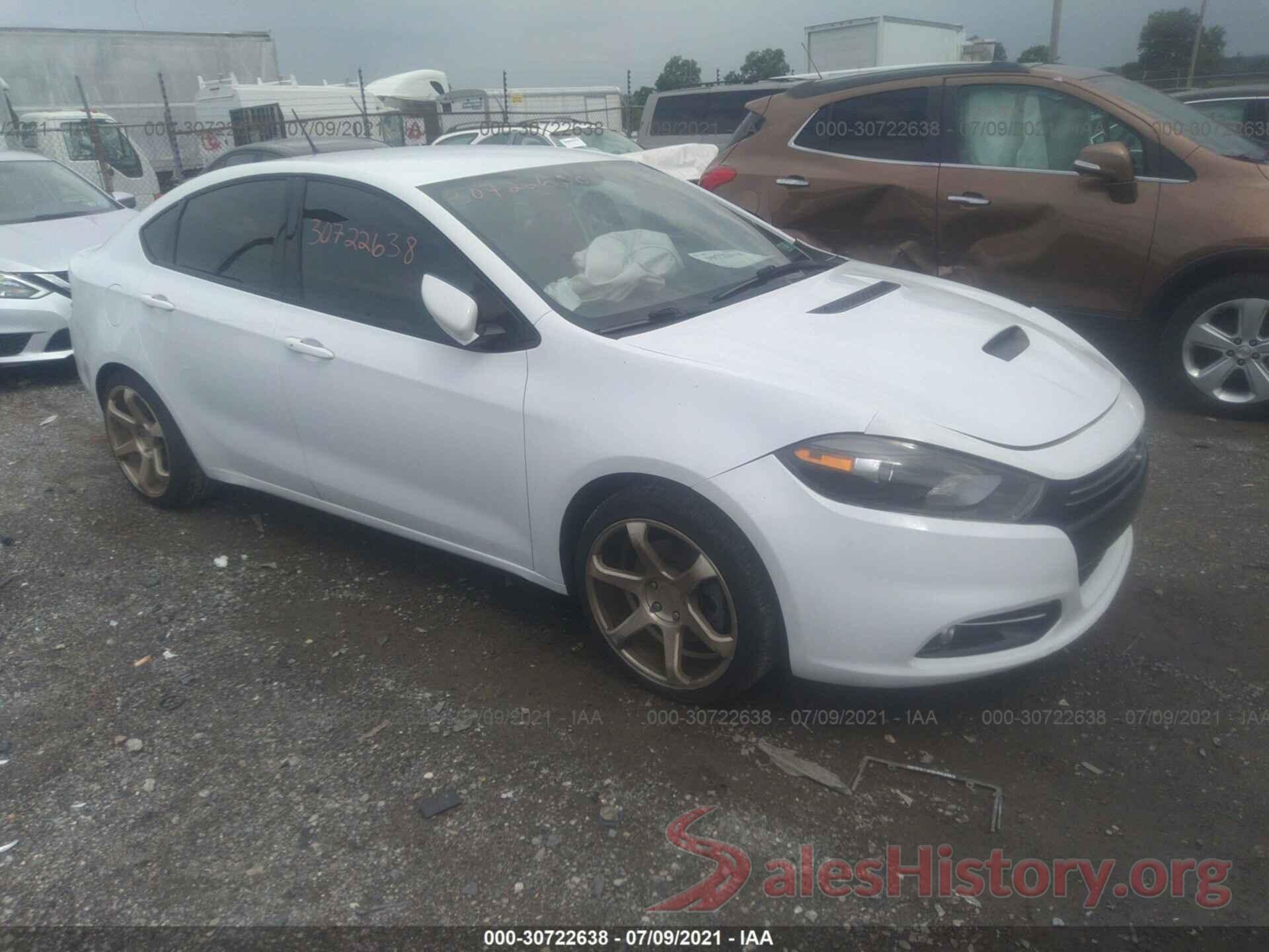 1C3CDFEB9GD585067 2016 DODGE DART