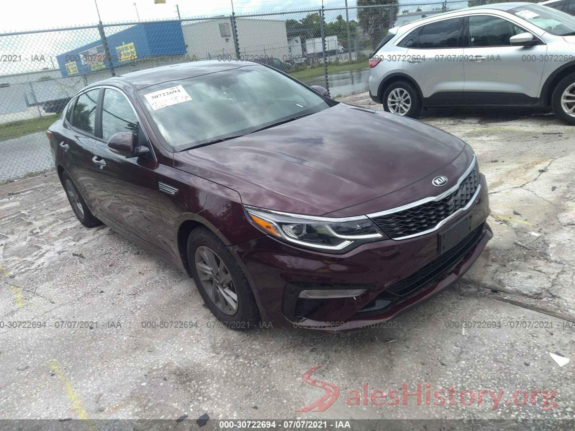 5XXGT4L3XLG429863 2020 KIA OPTIMA