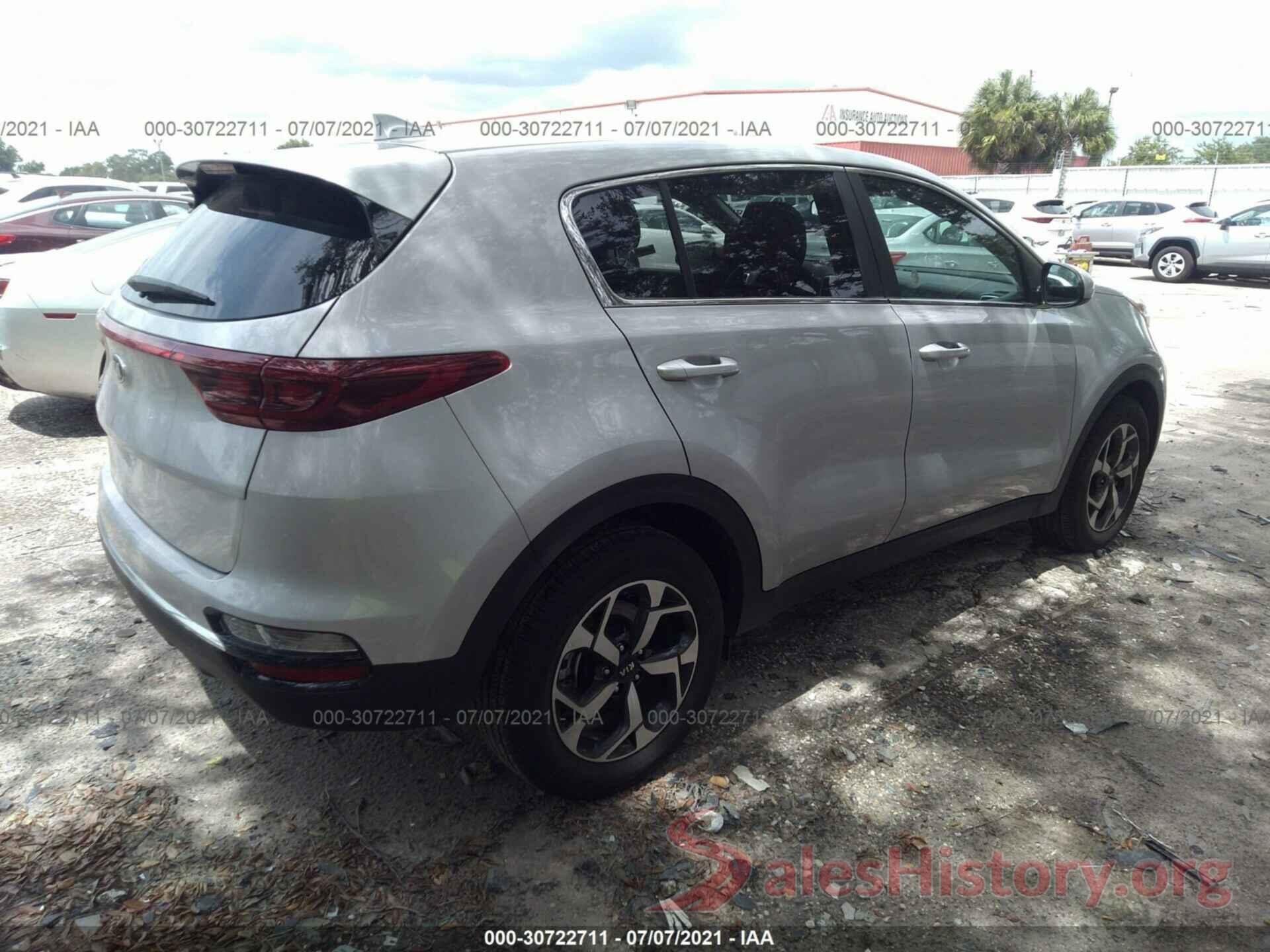 KNDPM3AC8M7922316 2021 KIA SPORTAGE