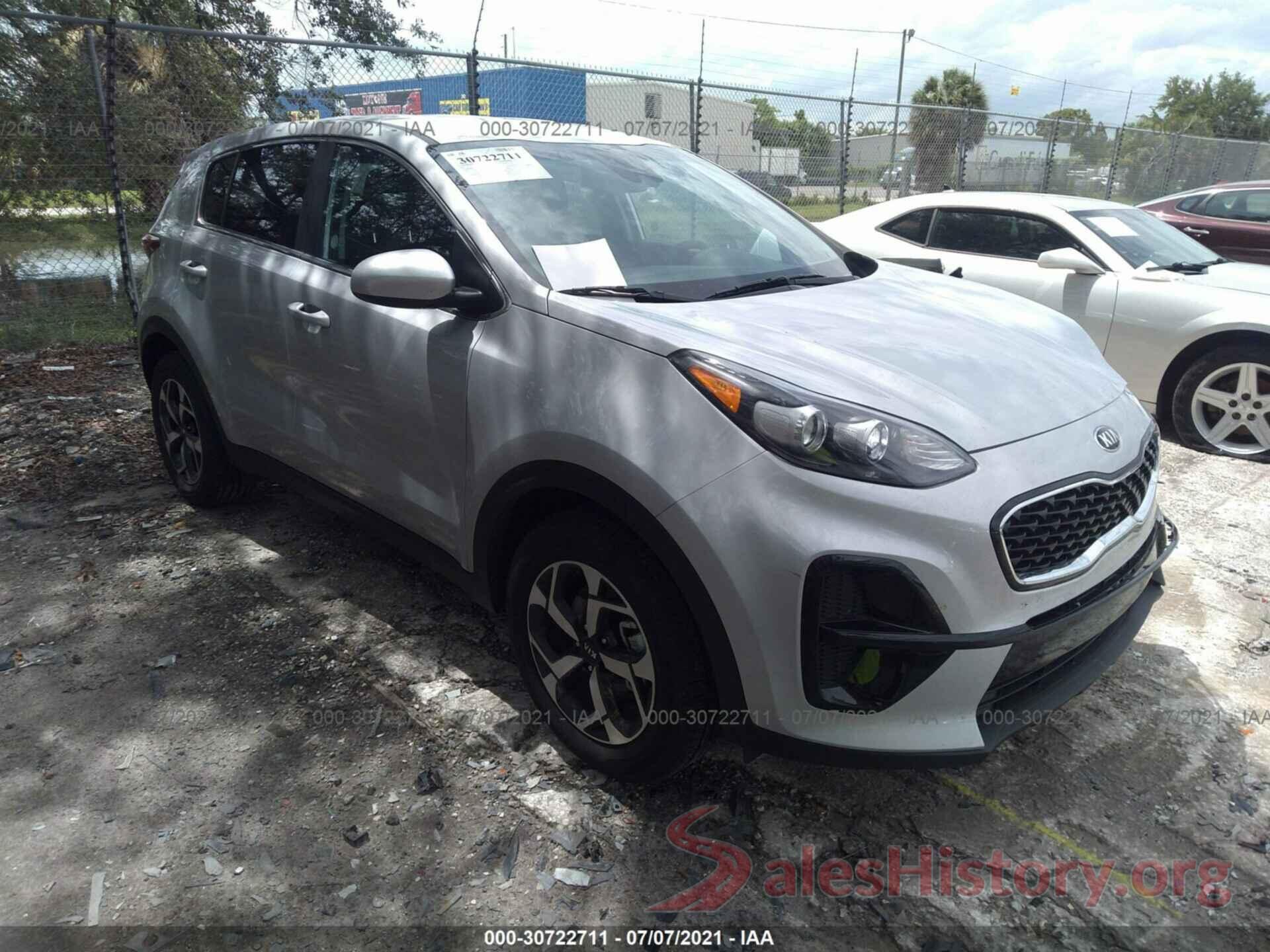 KNDPM3AC8M7922316 2021 KIA SPORTAGE