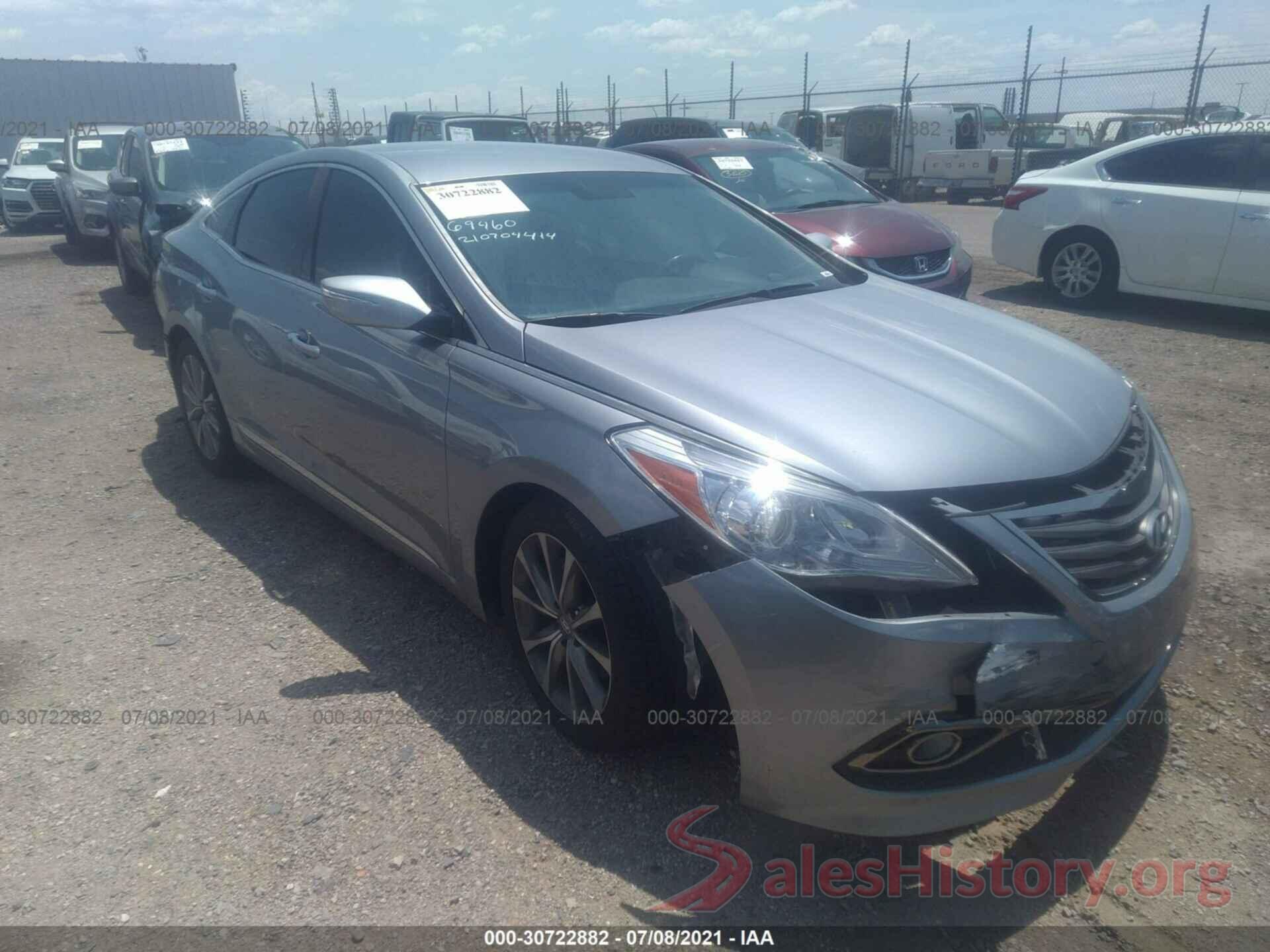 KMHFG4JG7GA505607 2016 HYUNDAI AZERA