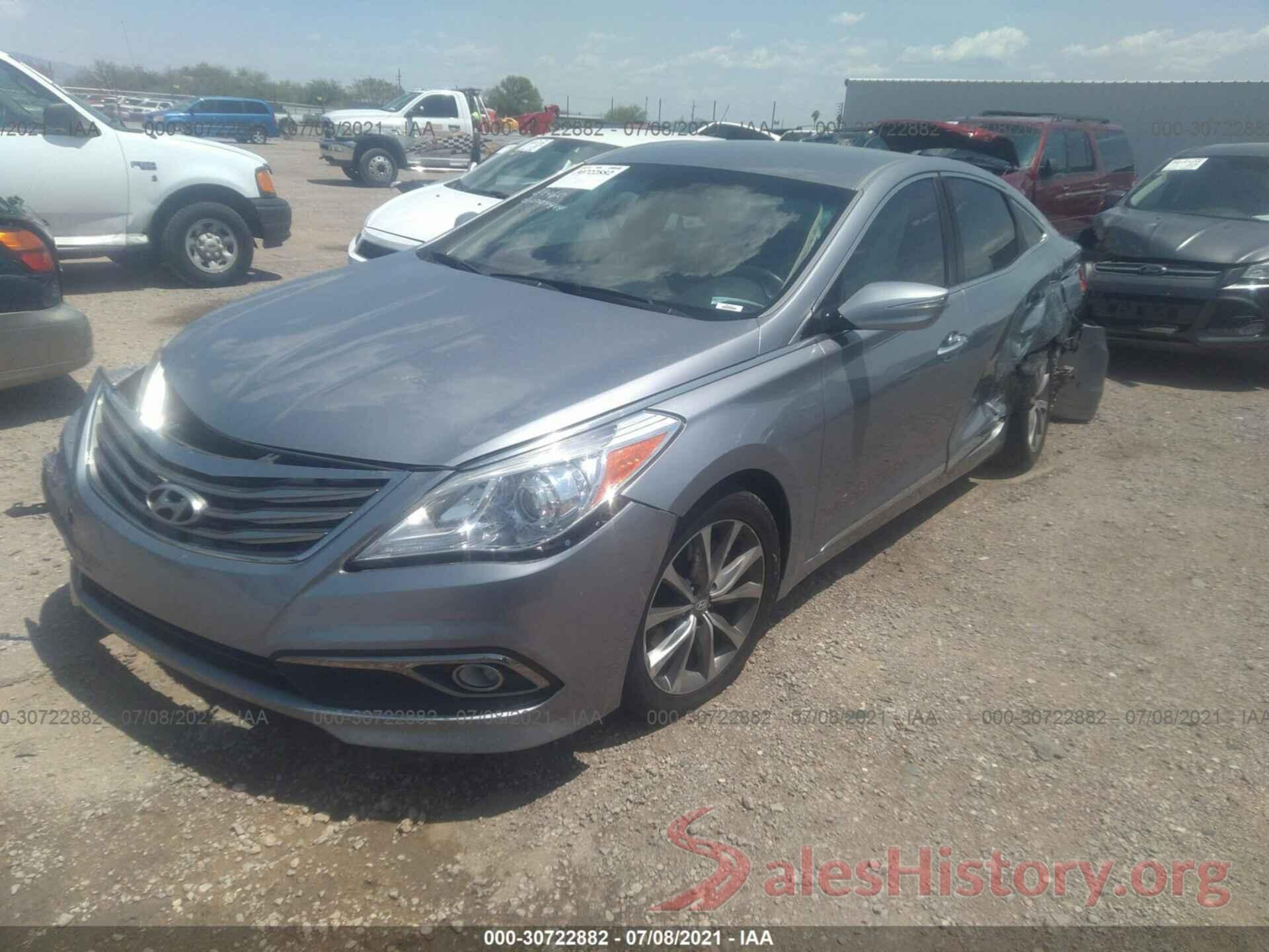 KMHFG4JG7GA505607 2016 HYUNDAI AZERA