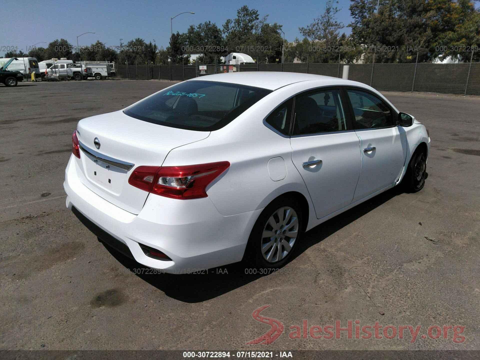 3N1AB7AP6GY268301 2016 NISSAN SENTRA