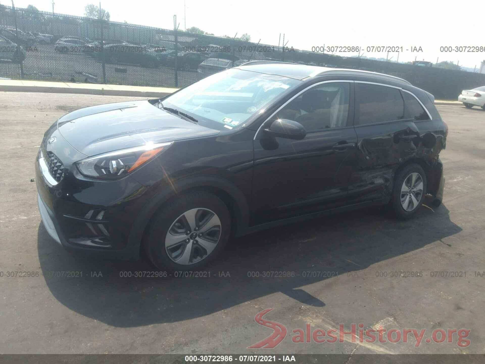 KNDCB3LC7L5362445 2020 KIA NIRO