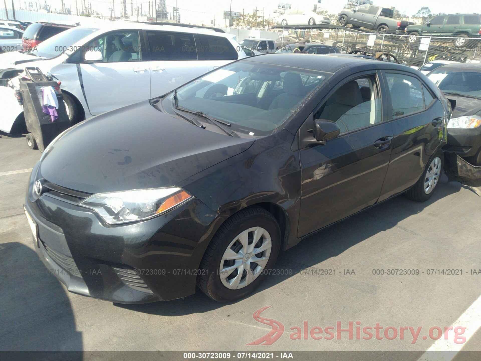 5YFBURHE9GP509070 2016 TOYOTA COROLLA