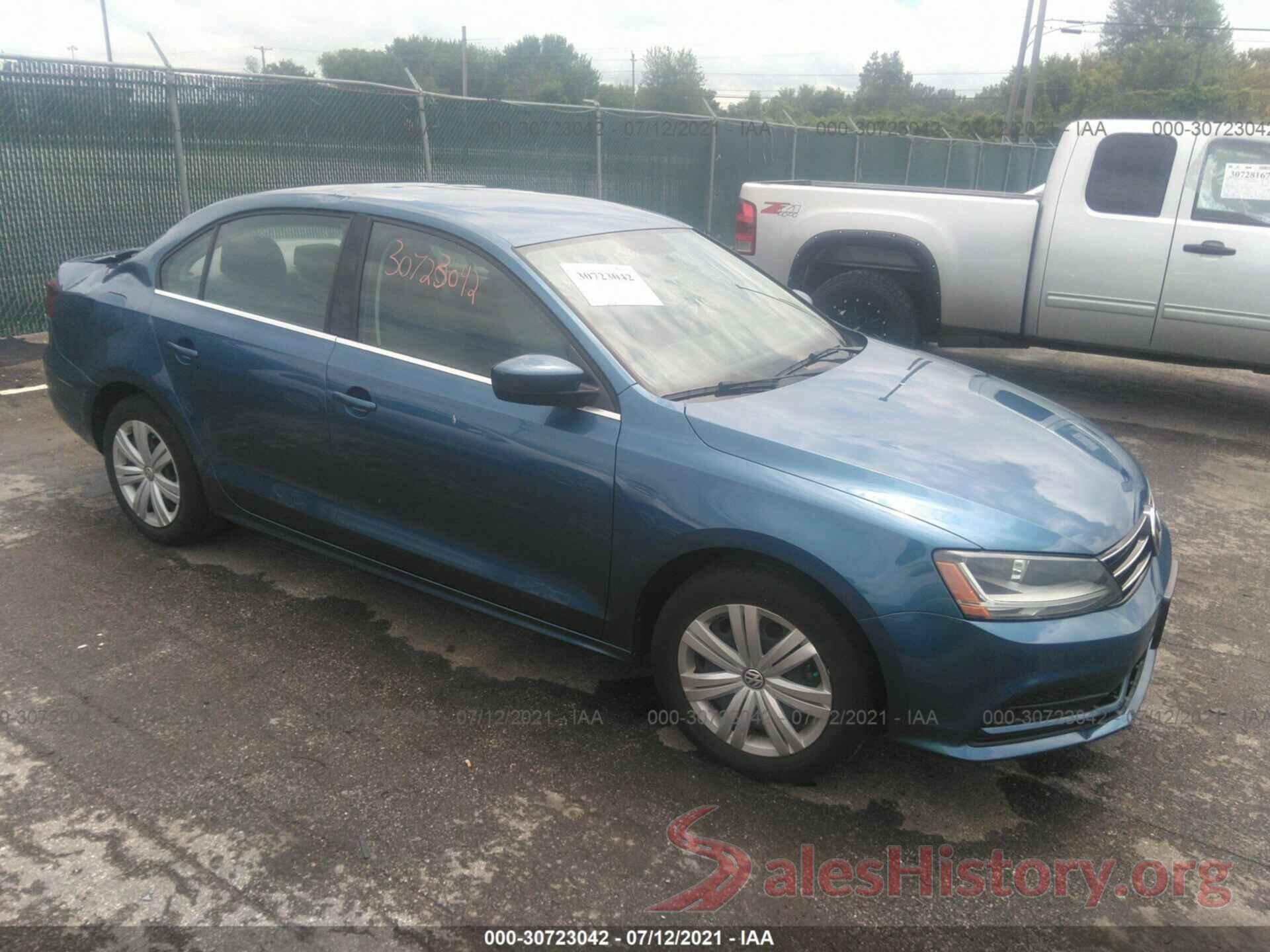 3VW2B7AJ3HM387409 2017 VOLKSWAGEN JETTA