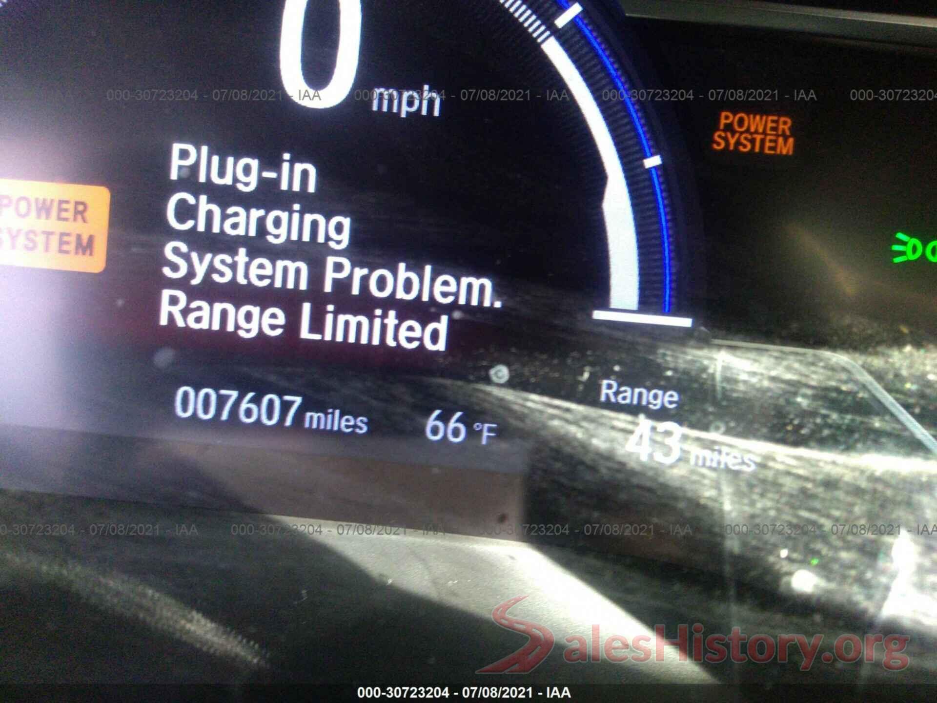 JHMZC5F34LC002087 2020 HONDA CLARITY PLUG-IN HYBRID