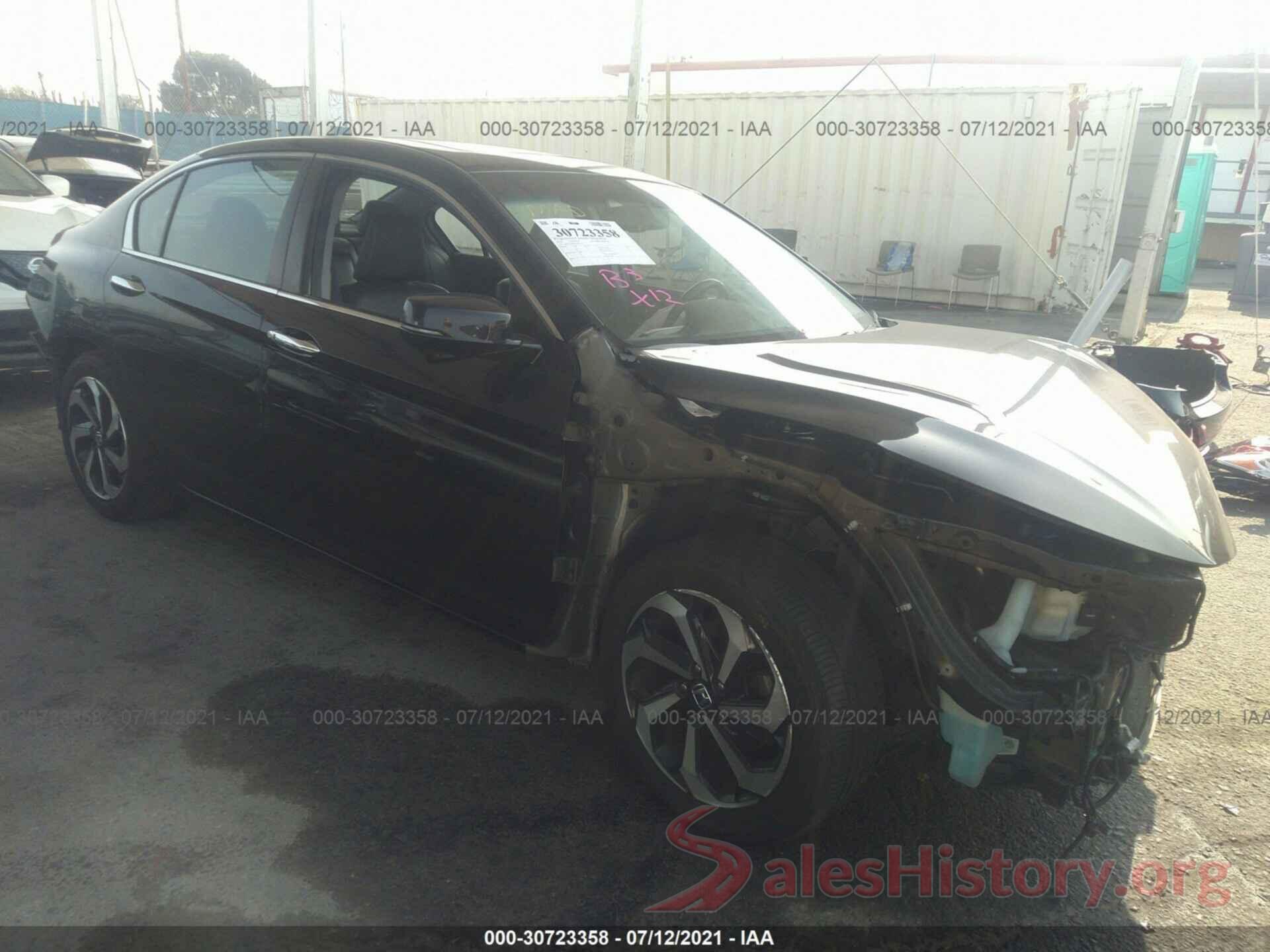 1HGCR2F80GA037115 2016 HONDA ACCORD SEDAN