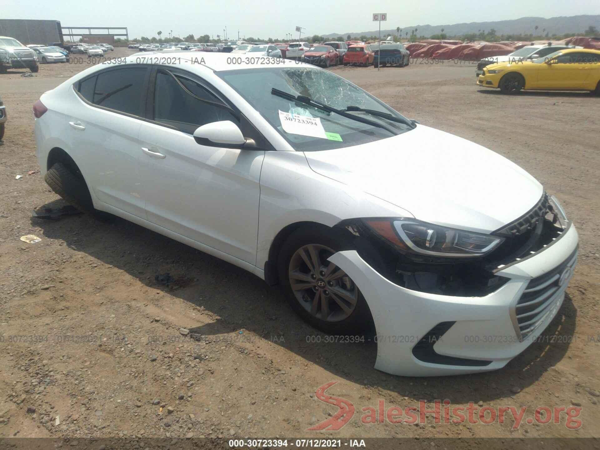 5NPD84LF5JH359608 2018 HYUNDAI ELANTRA