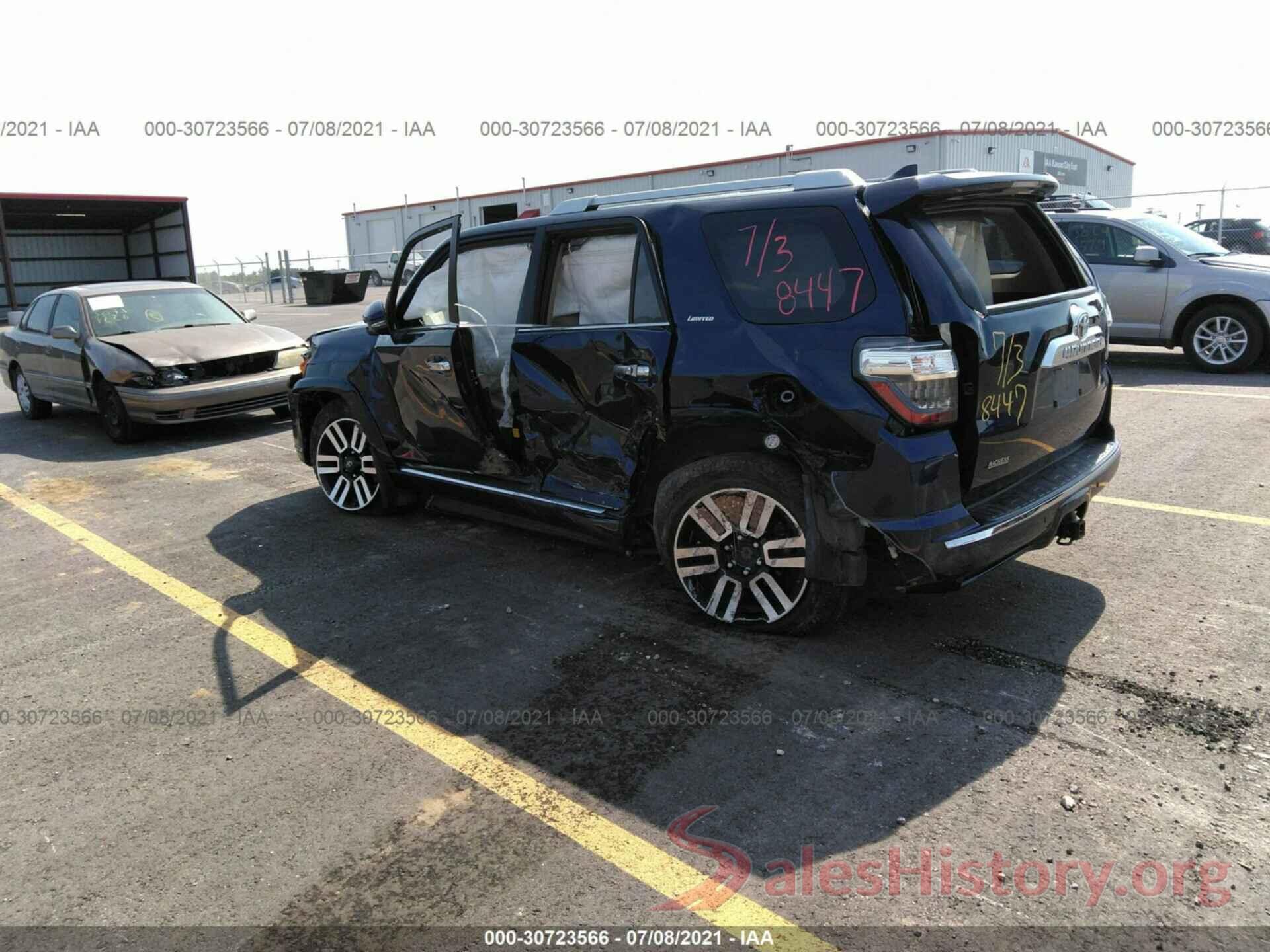 JTEBU5JRXJ5588447 2018 TOYOTA 4RUNNER