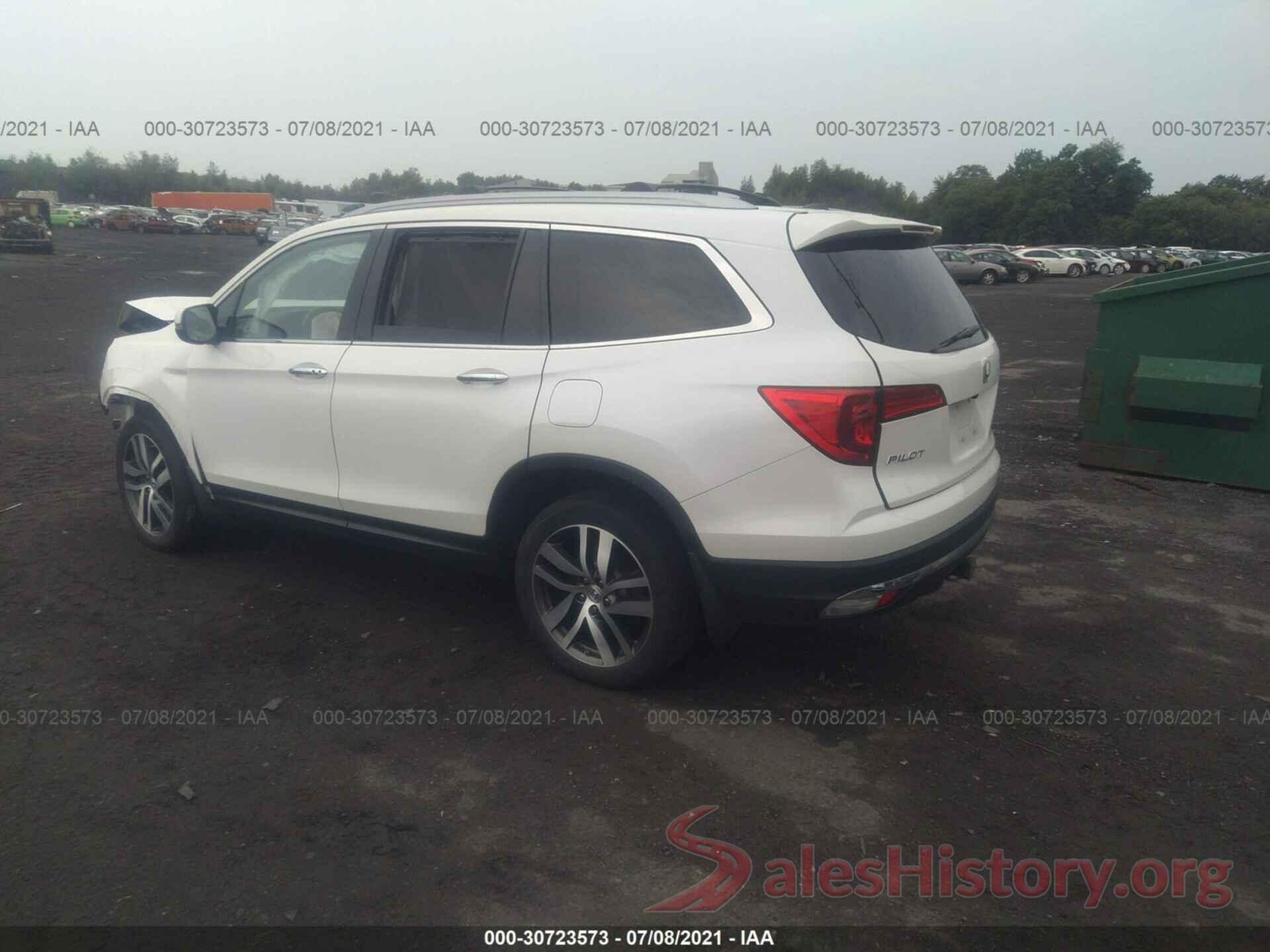 5FNYF6H04GB100445 2016 HONDA PILOT