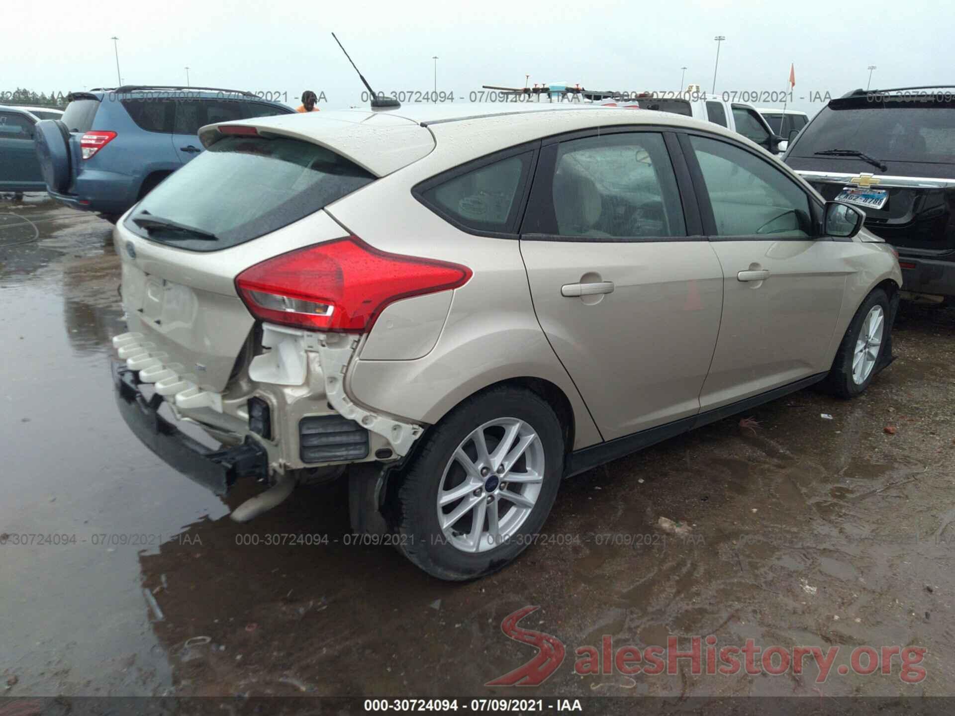 1FADP3K28JL250623 2018 FORD FOCUS