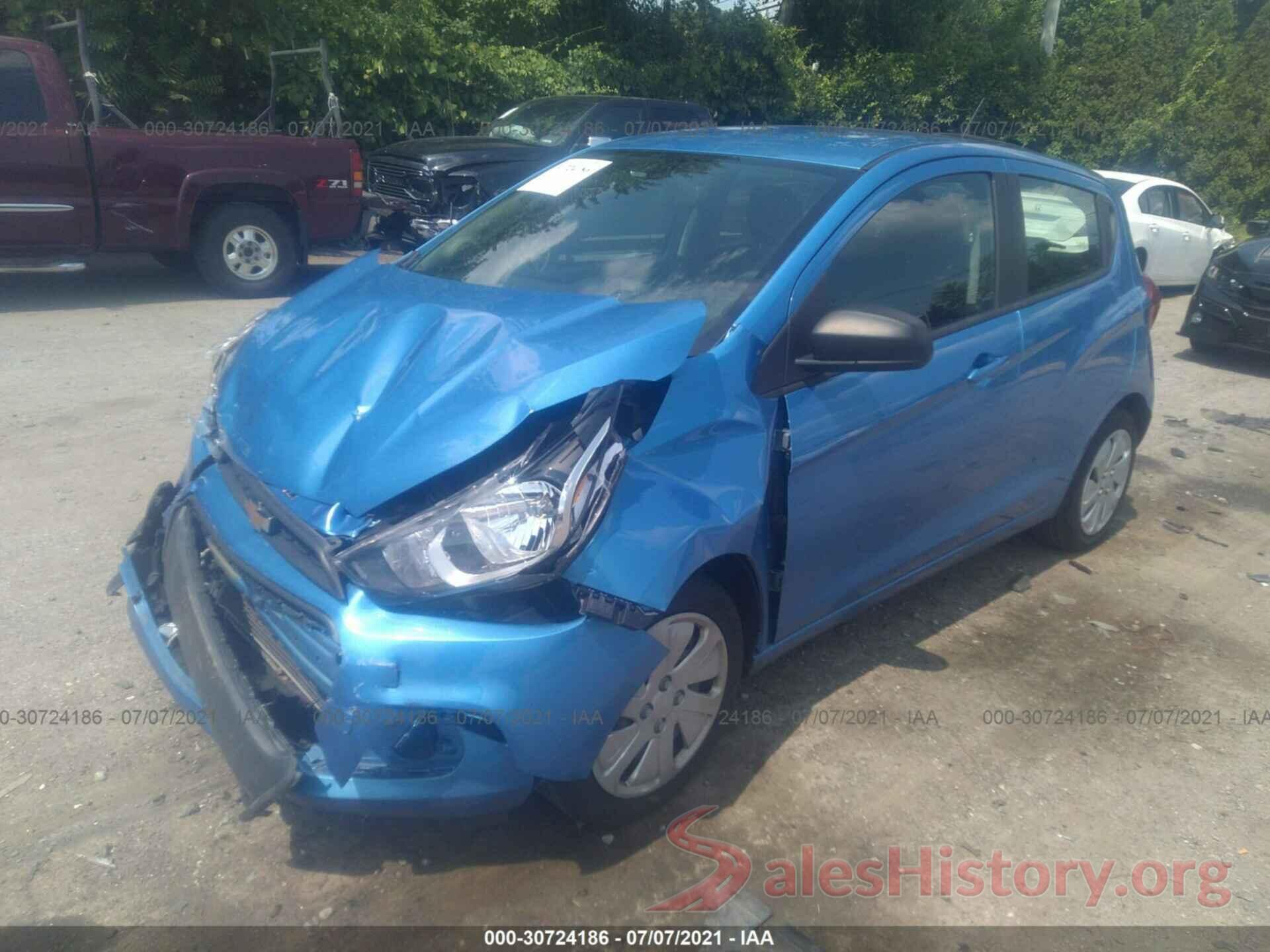 KL8CB6SA3JC447852 2018 CHEVROLET SPARK