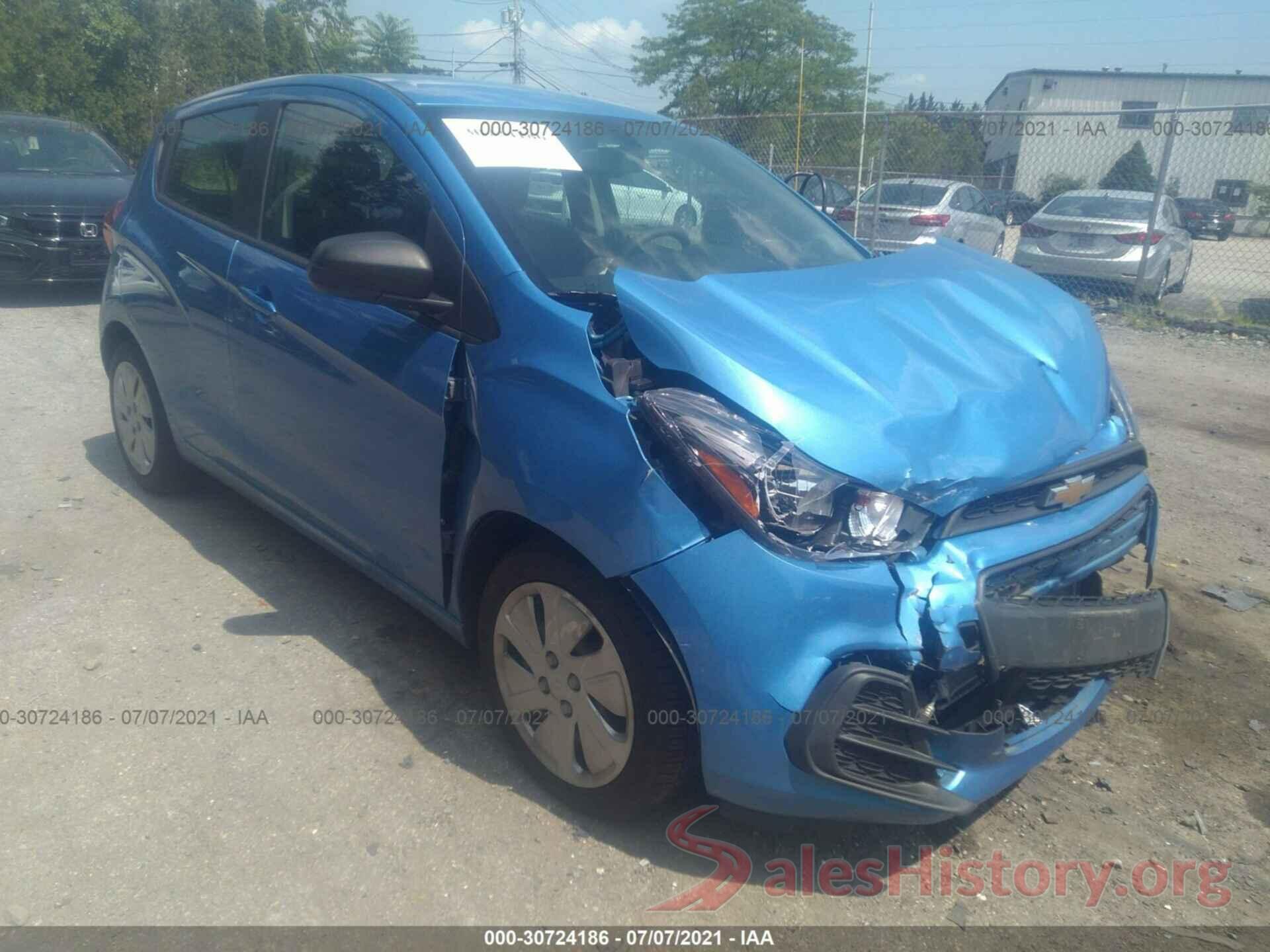 KL8CB6SA3JC447852 2018 CHEVROLET SPARK