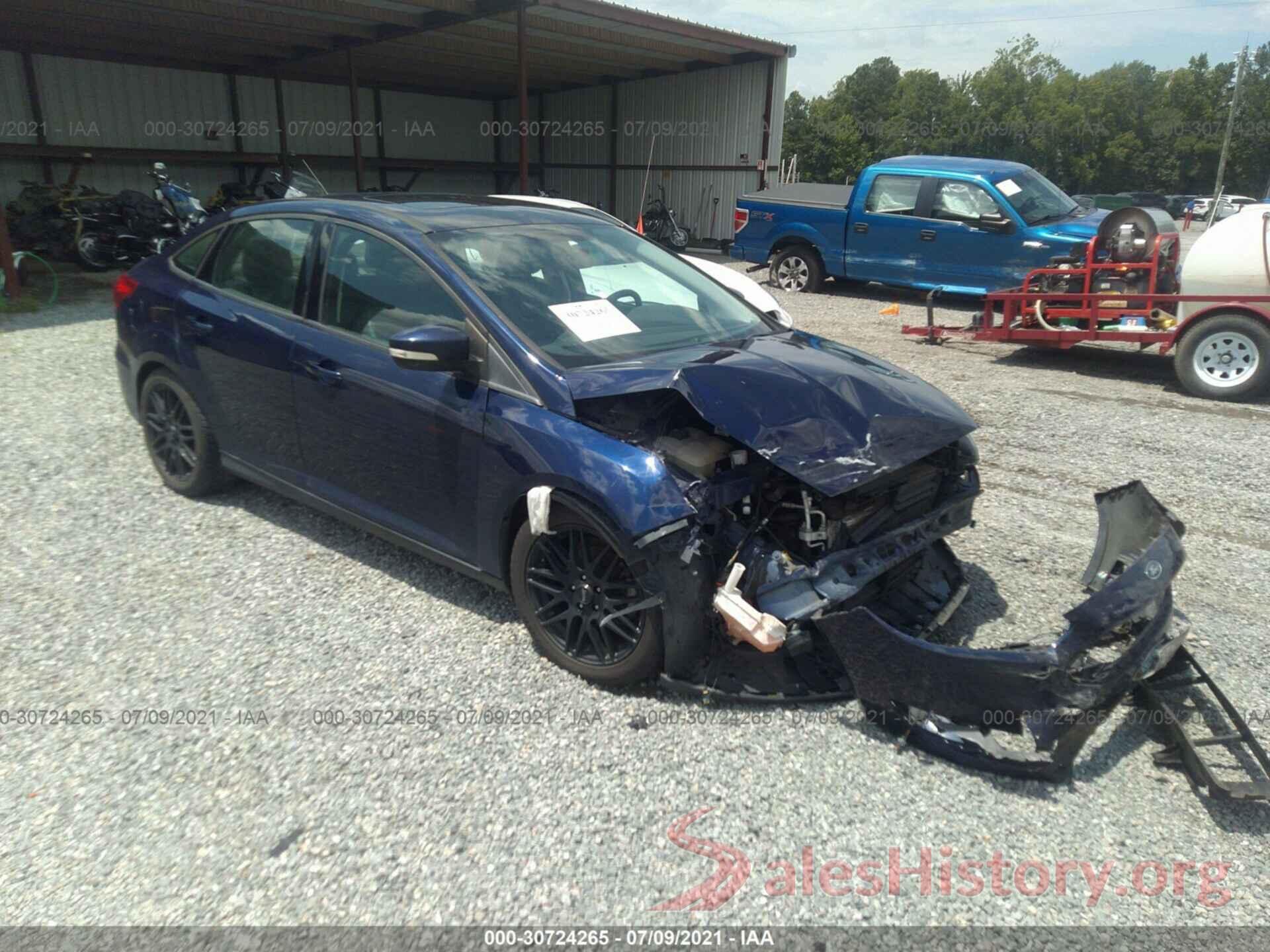 1FADP3F26GL377423 2016 FORD FOCUS