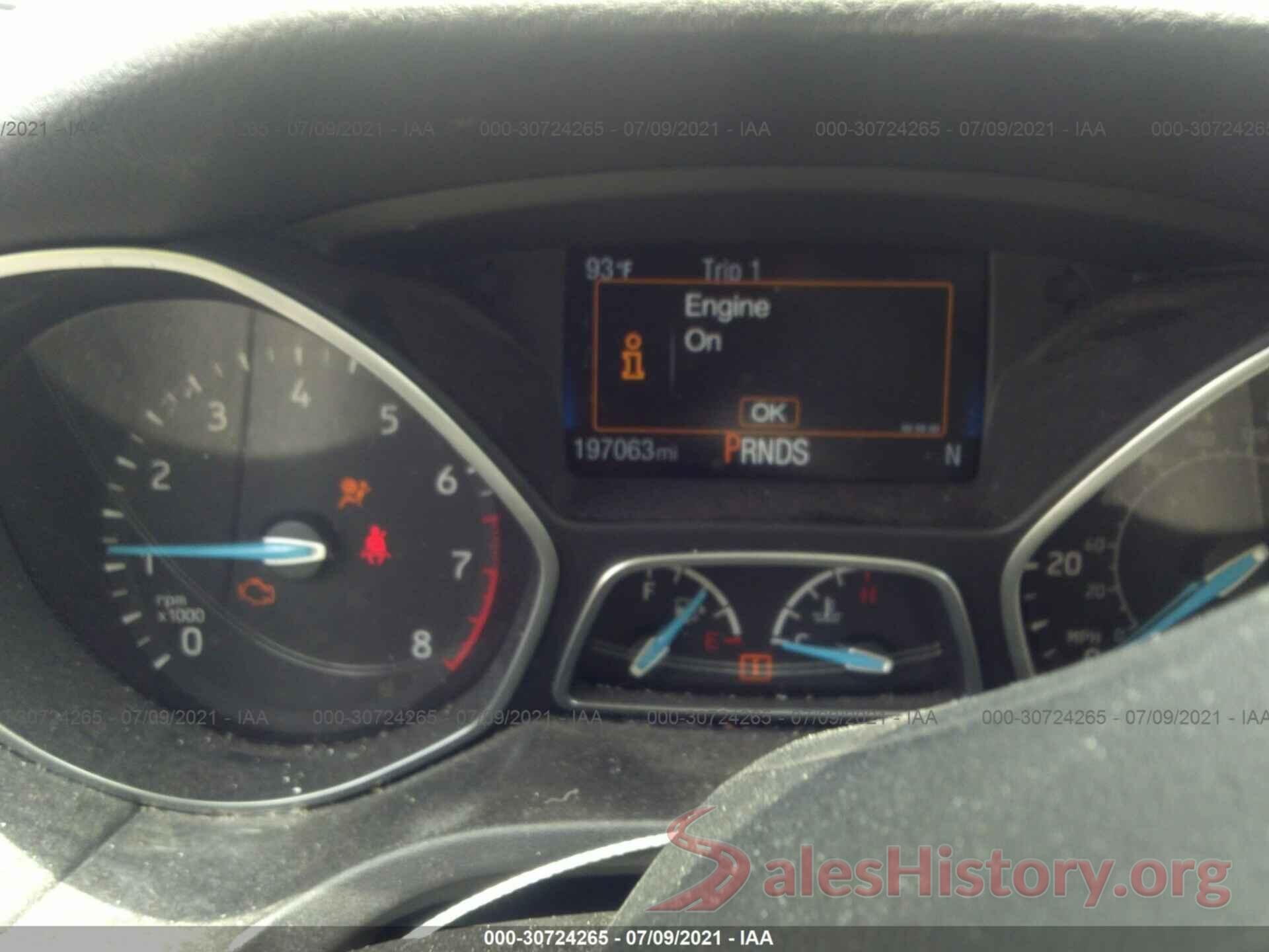 1FADP3F26GL377423 2016 FORD FOCUS