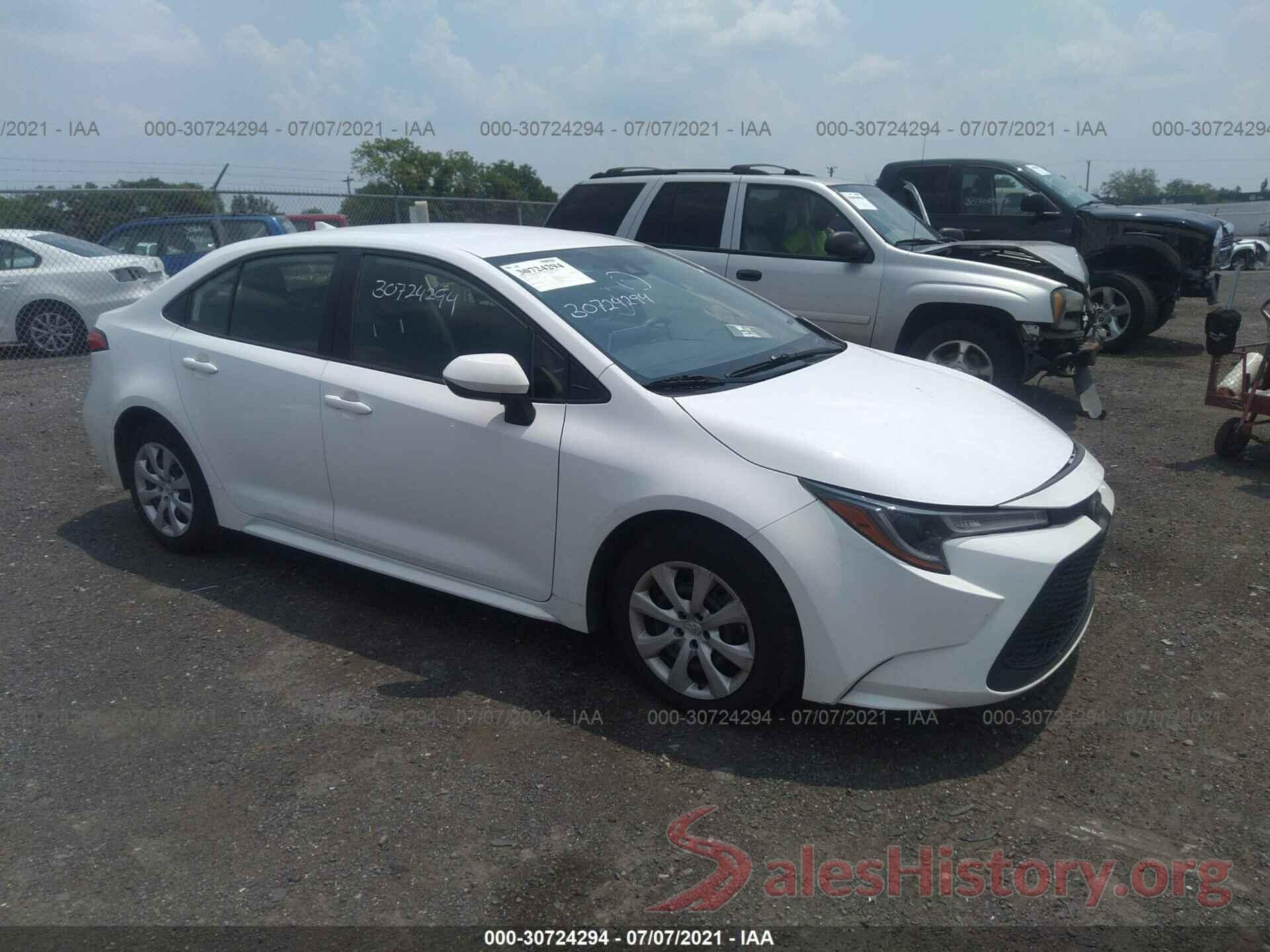 JTDEPRAE0LJ088742 2020 TOYOTA COROLLA