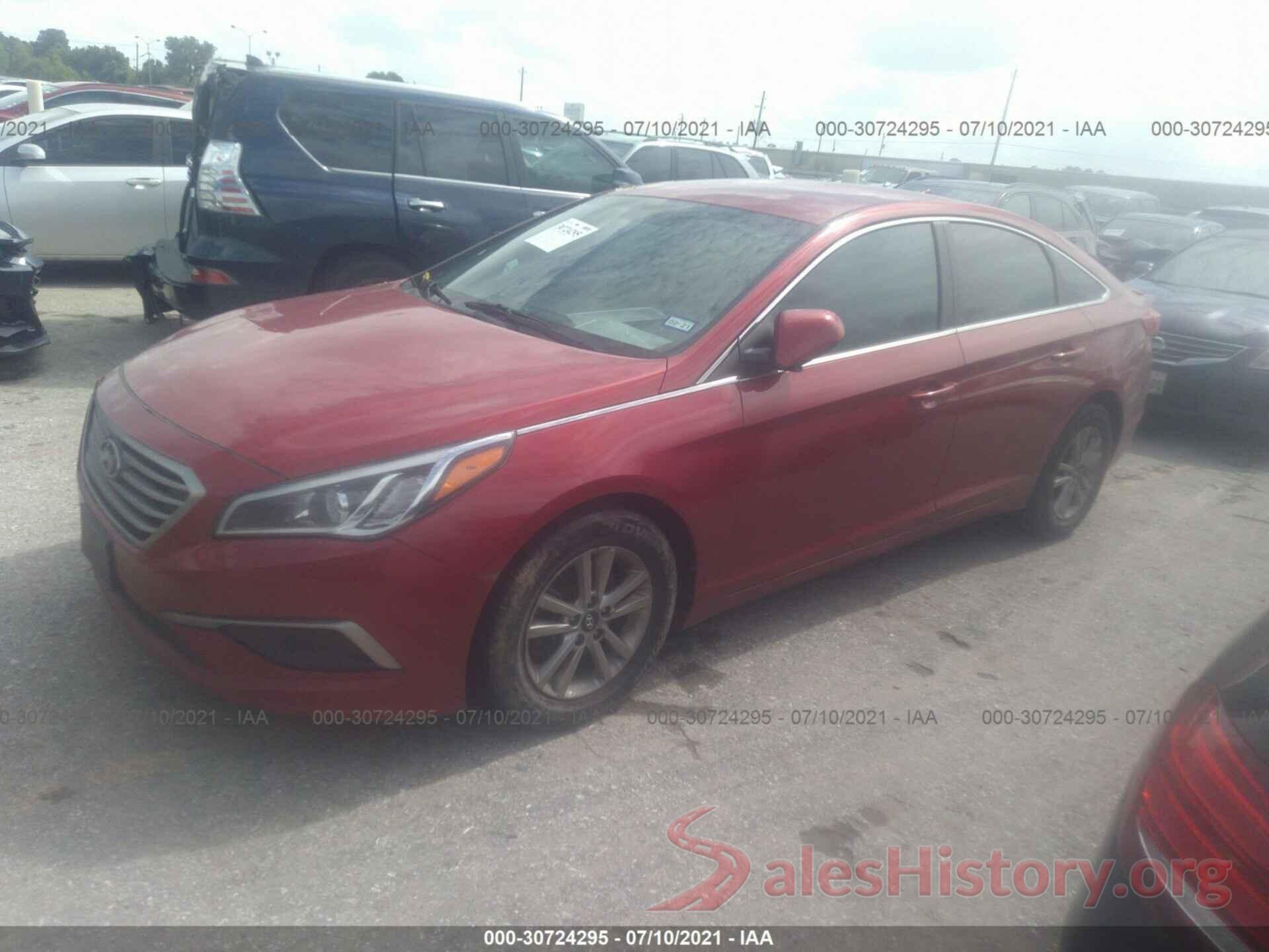 5NPE24AF1HH558836 2017 HYUNDAI SONATA