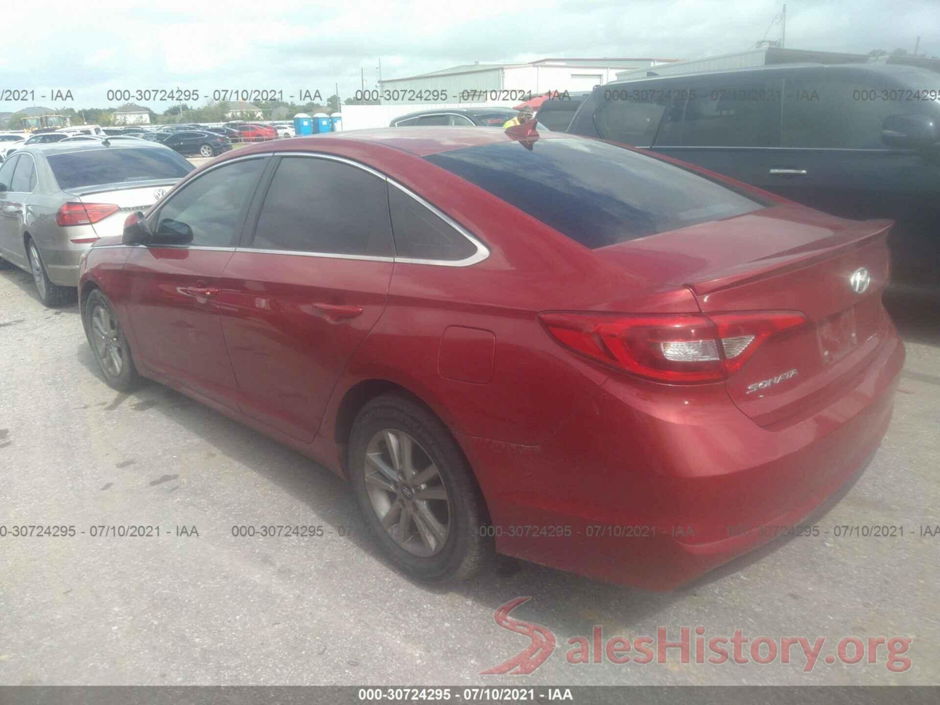 5NPE24AF1HH558836 2017 HYUNDAI SONATA