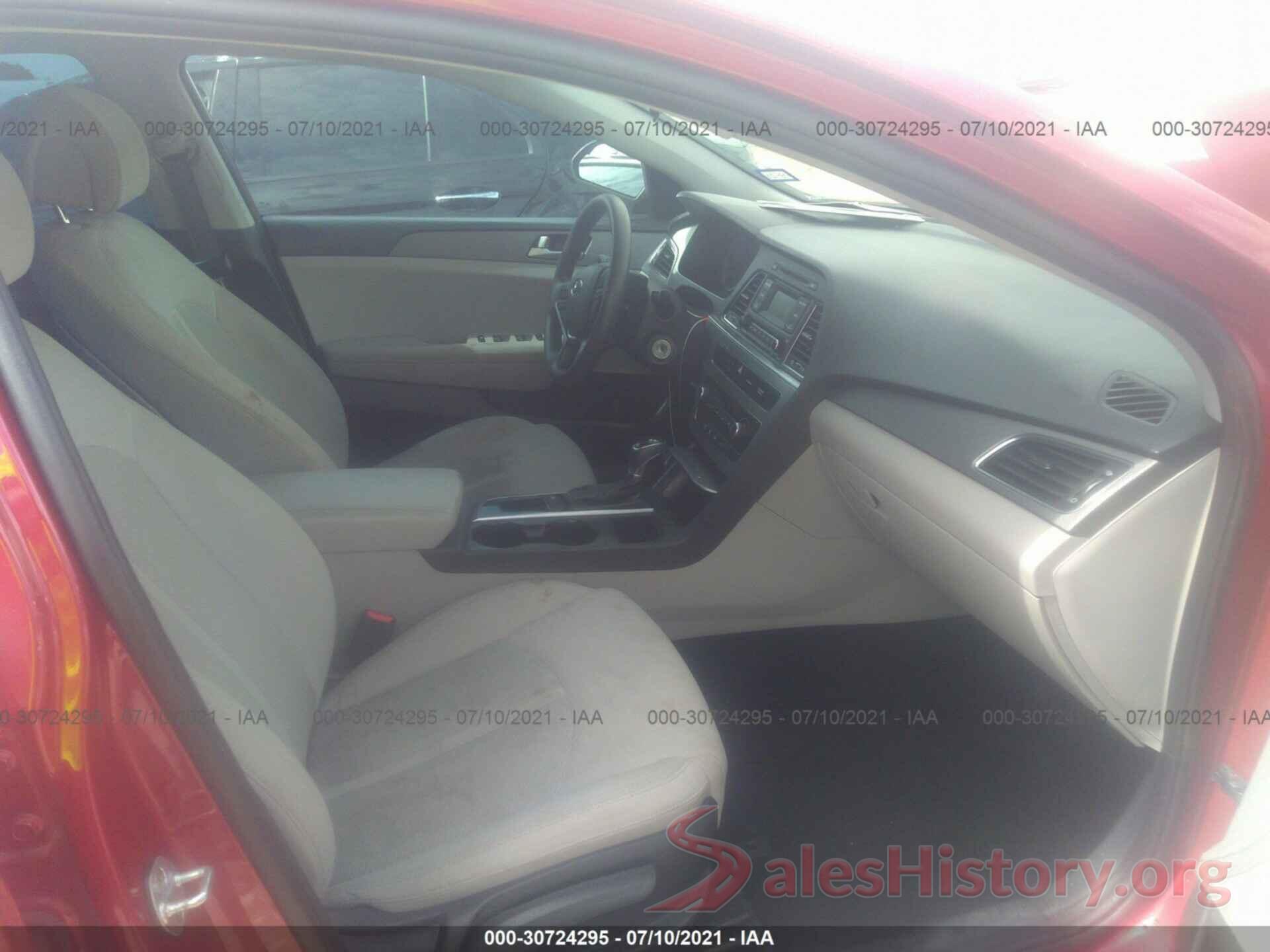 5NPE24AF1HH558836 2017 HYUNDAI SONATA