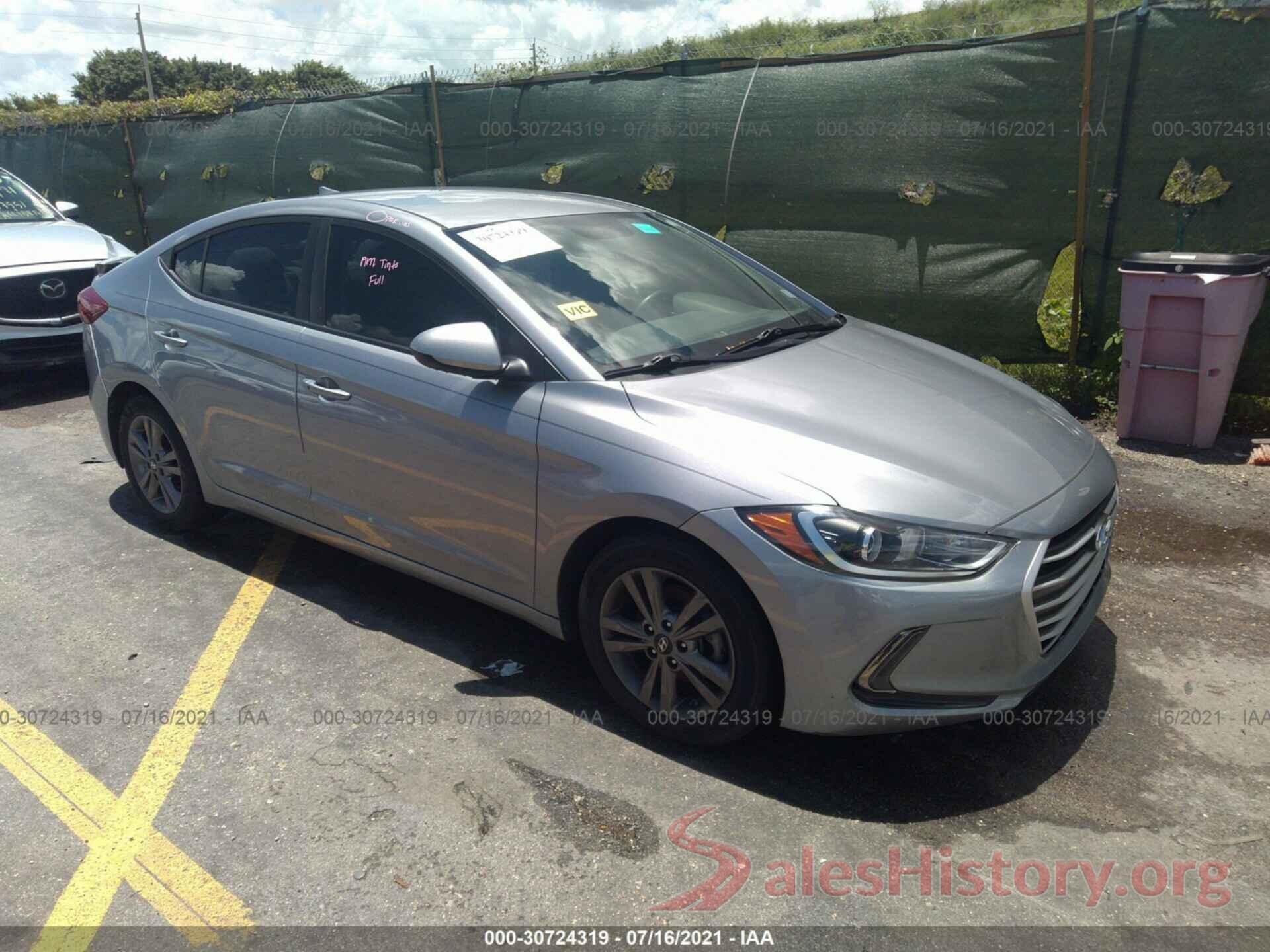 5NPD84LF2HH079574 2017 HYUNDAI ELANTRA