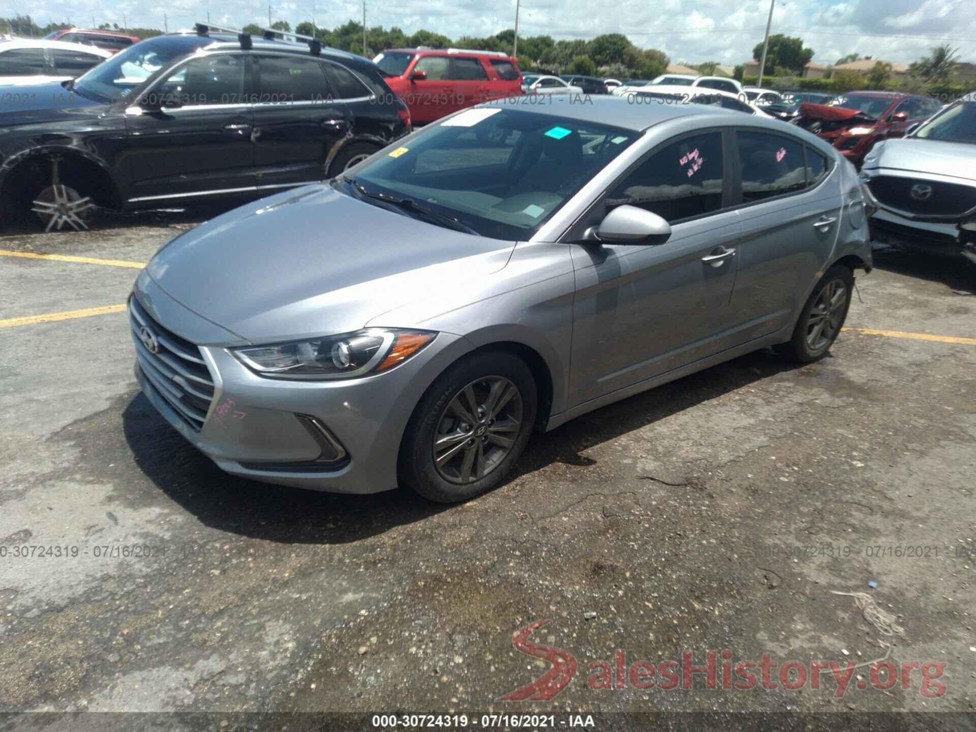 5NPD84LF2HH079574 2017 HYUNDAI ELANTRA