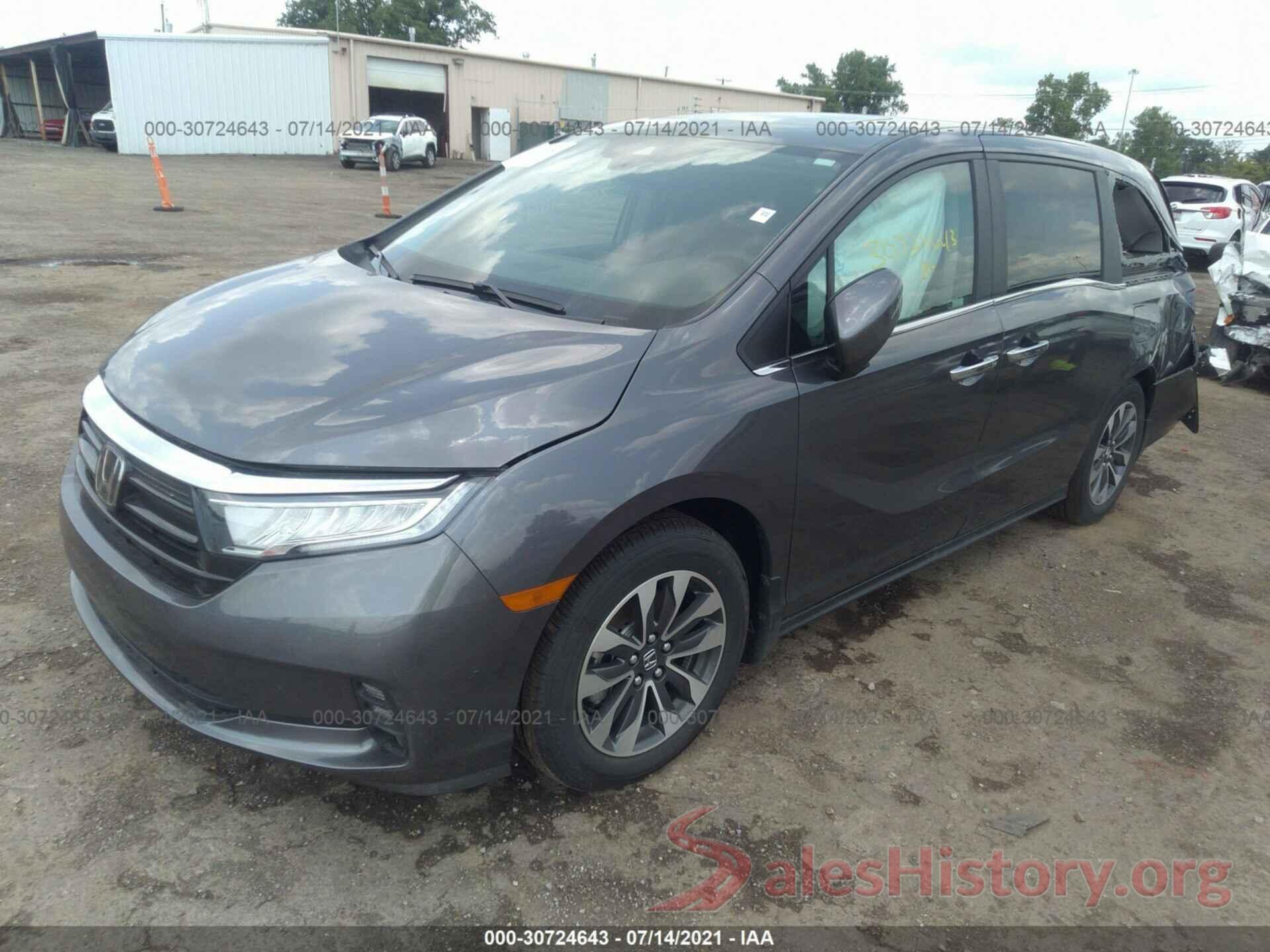 5FNRL6H75NB007201 2022 HONDA ODYSSEY