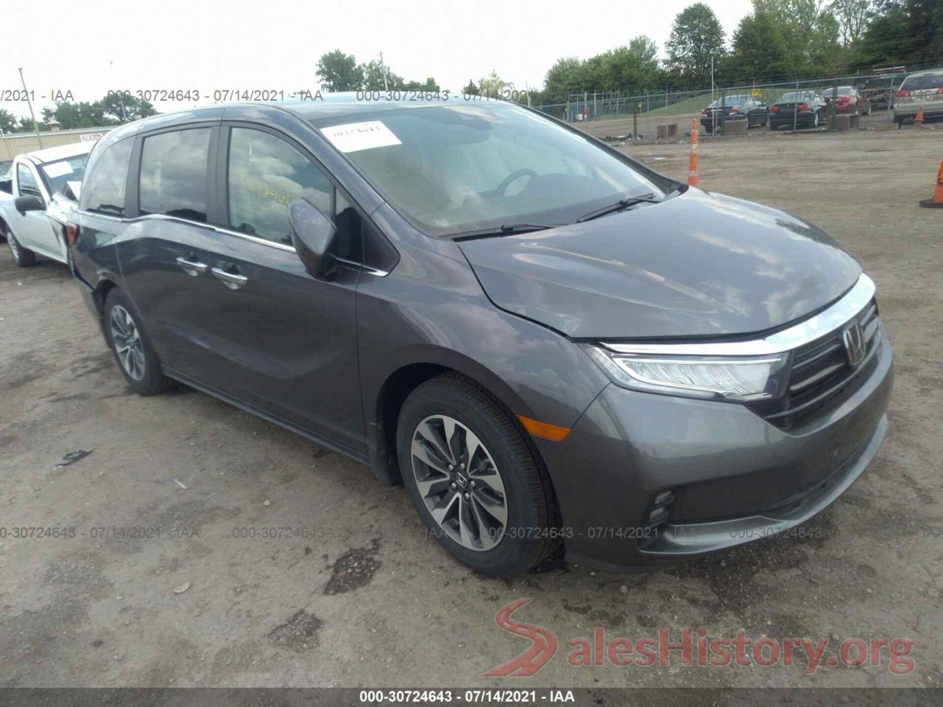 5FNRL6H75NB007201 2022 HONDA ODYSSEY