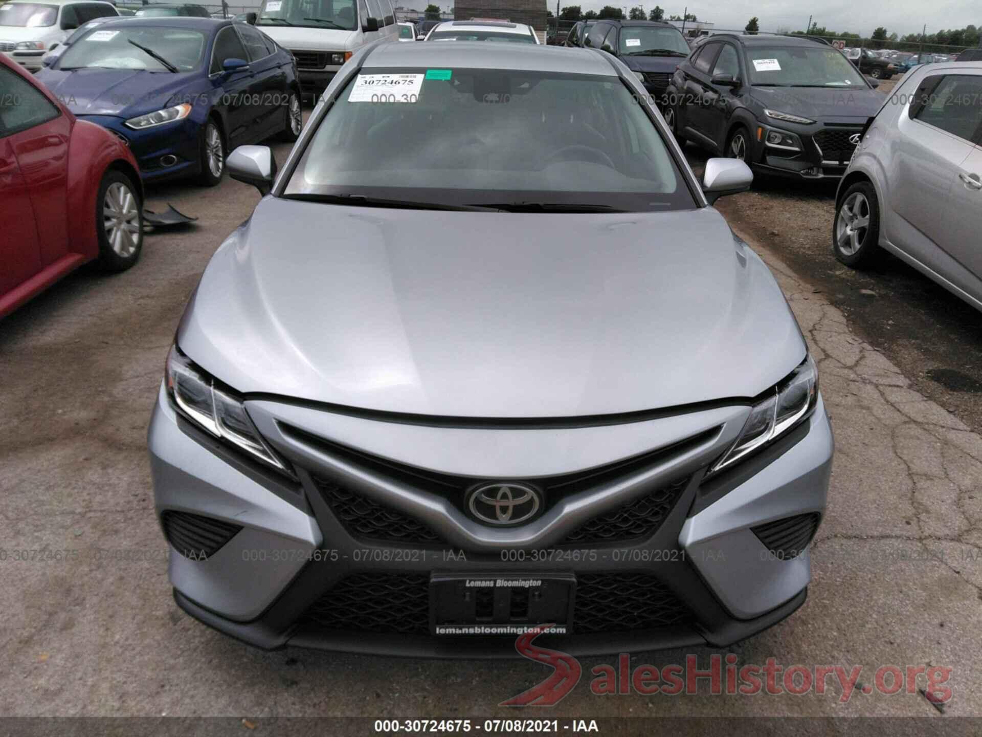 4T1B11HK6KU267846 2019 TOYOTA CAMRY