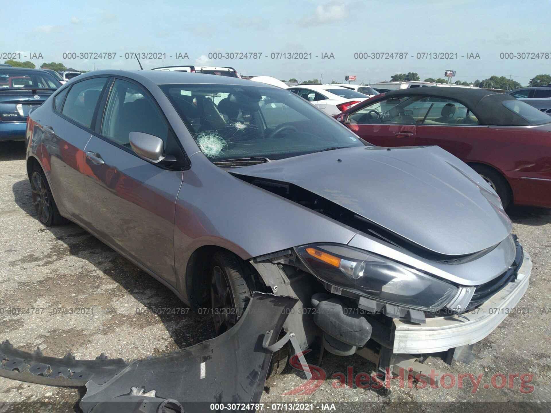 1C3CDFAA5GD541001 2016 DODGE DART