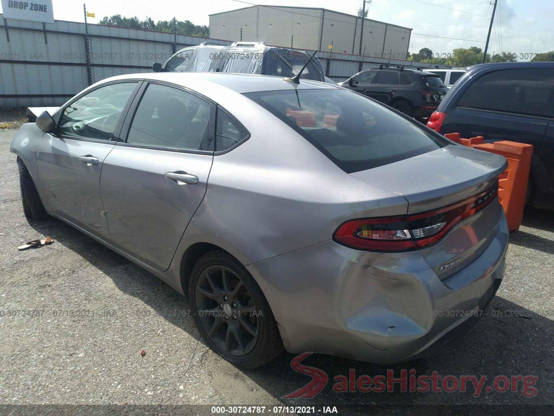 1C3CDFAA5GD541001 2016 DODGE DART