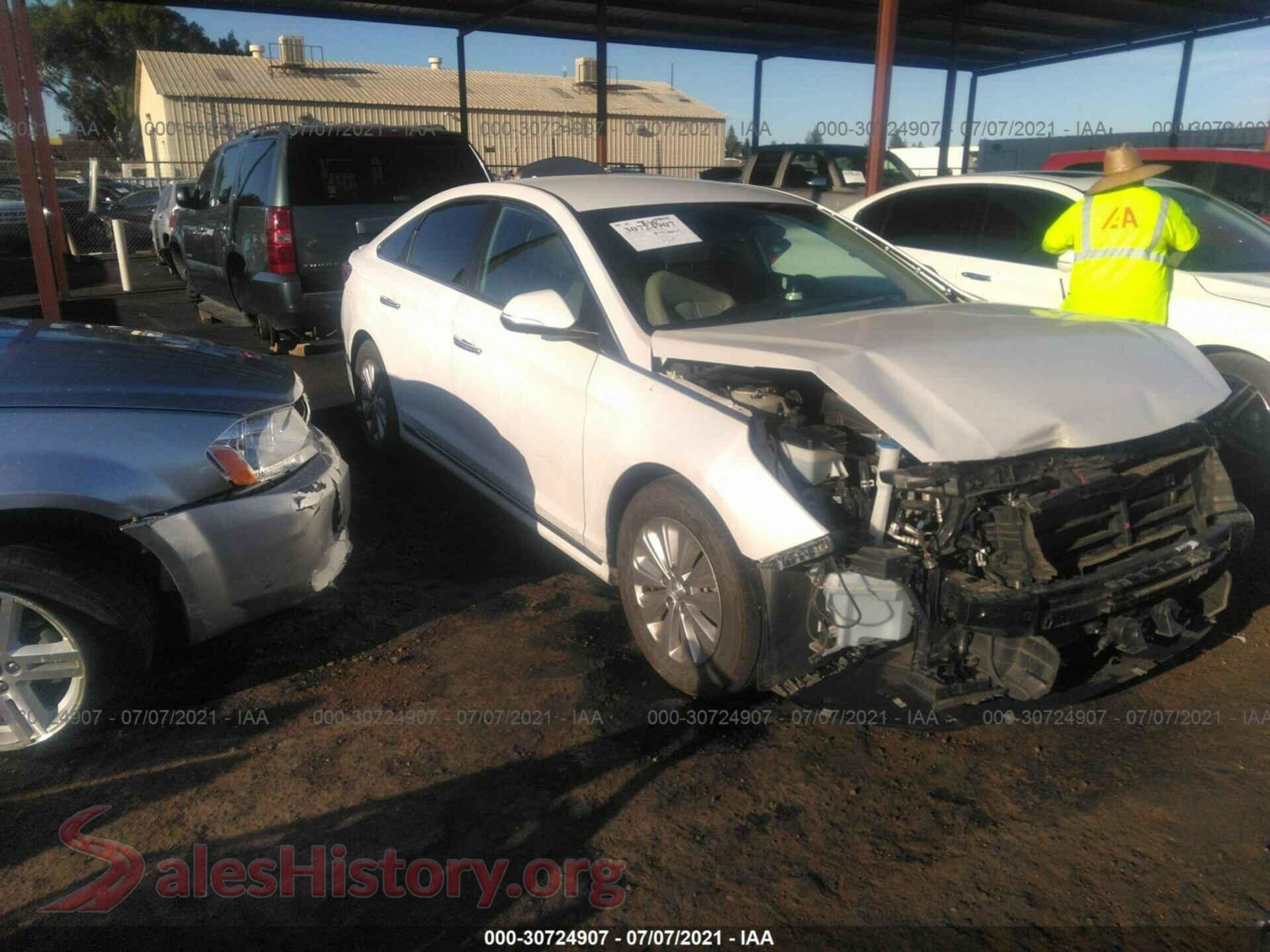KMHE24L14HA047982 2017 HYUNDAI SONATA HYBRID