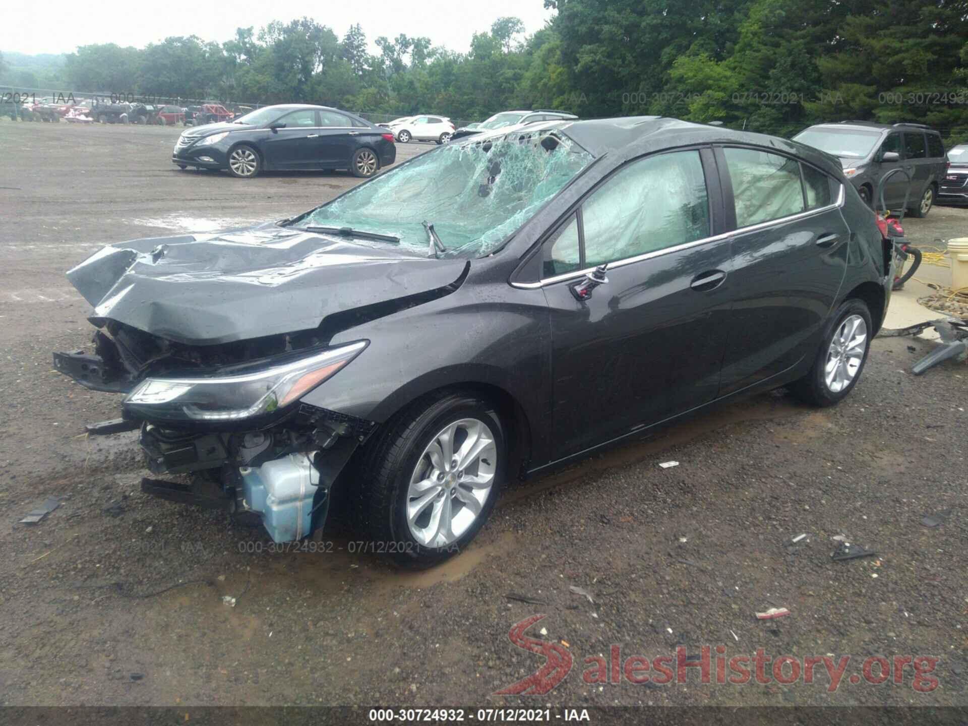 3G1BE6SM8KS597514 2019 CHEVROLET CRUZE