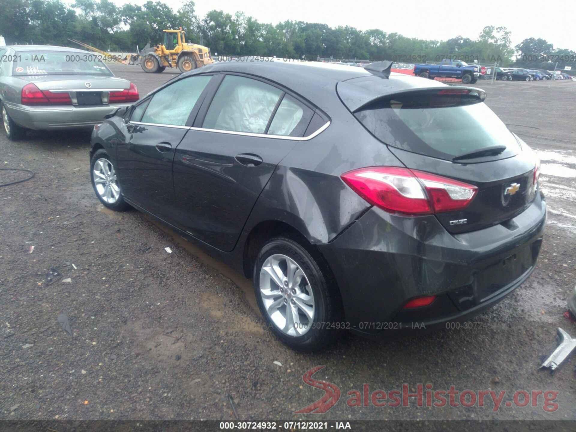 3G1BE6SM8KS597514 2019 CHEVROLET CRUZE