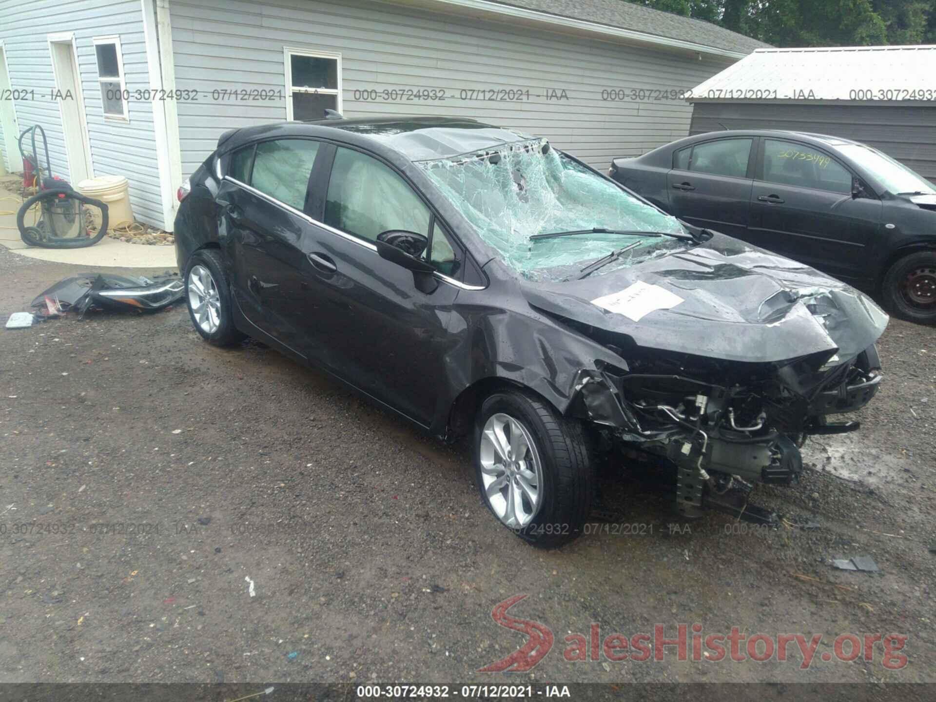 3G1BE6SM8KS597514 2019 CHEVROLET CRUZE