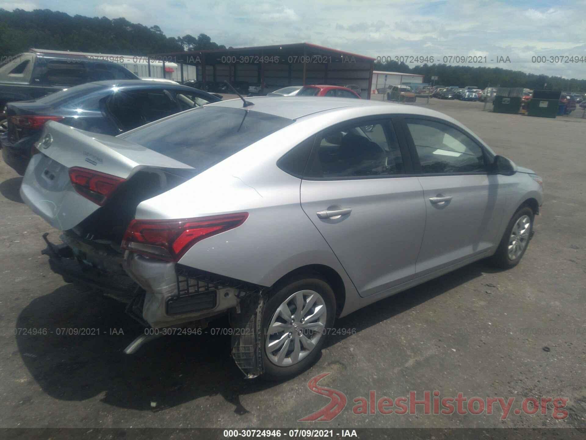 3KPC24A68LE107679 2020 HYUNDAI ACCENT