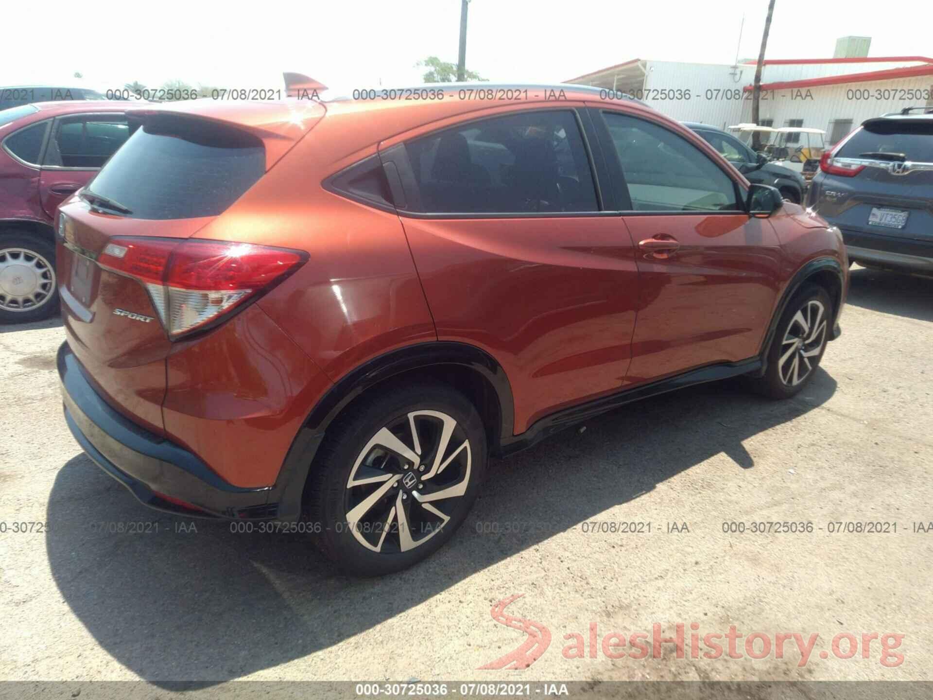 3CZRU5H14KM702550 2019 HONDA HR-V