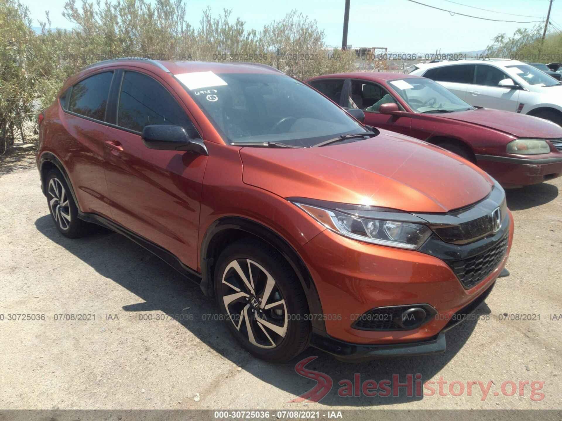 3CZRU5H14KM702550 2019 HONDA HR-V