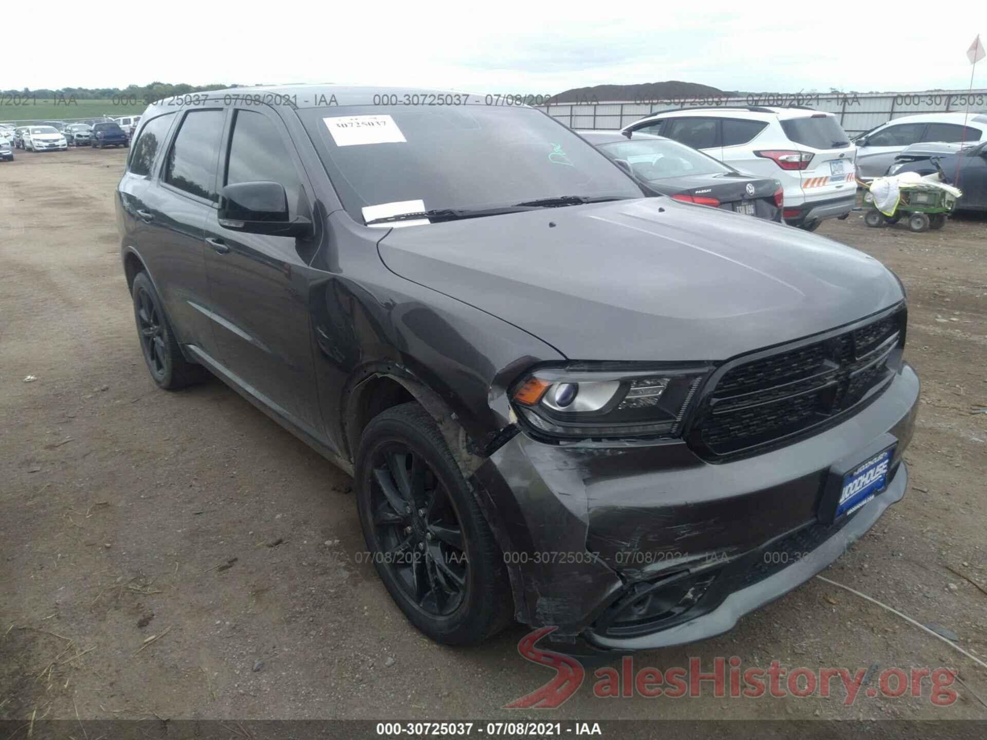 1C4RDJDG6HC726254 2017 DODGE DURANGO