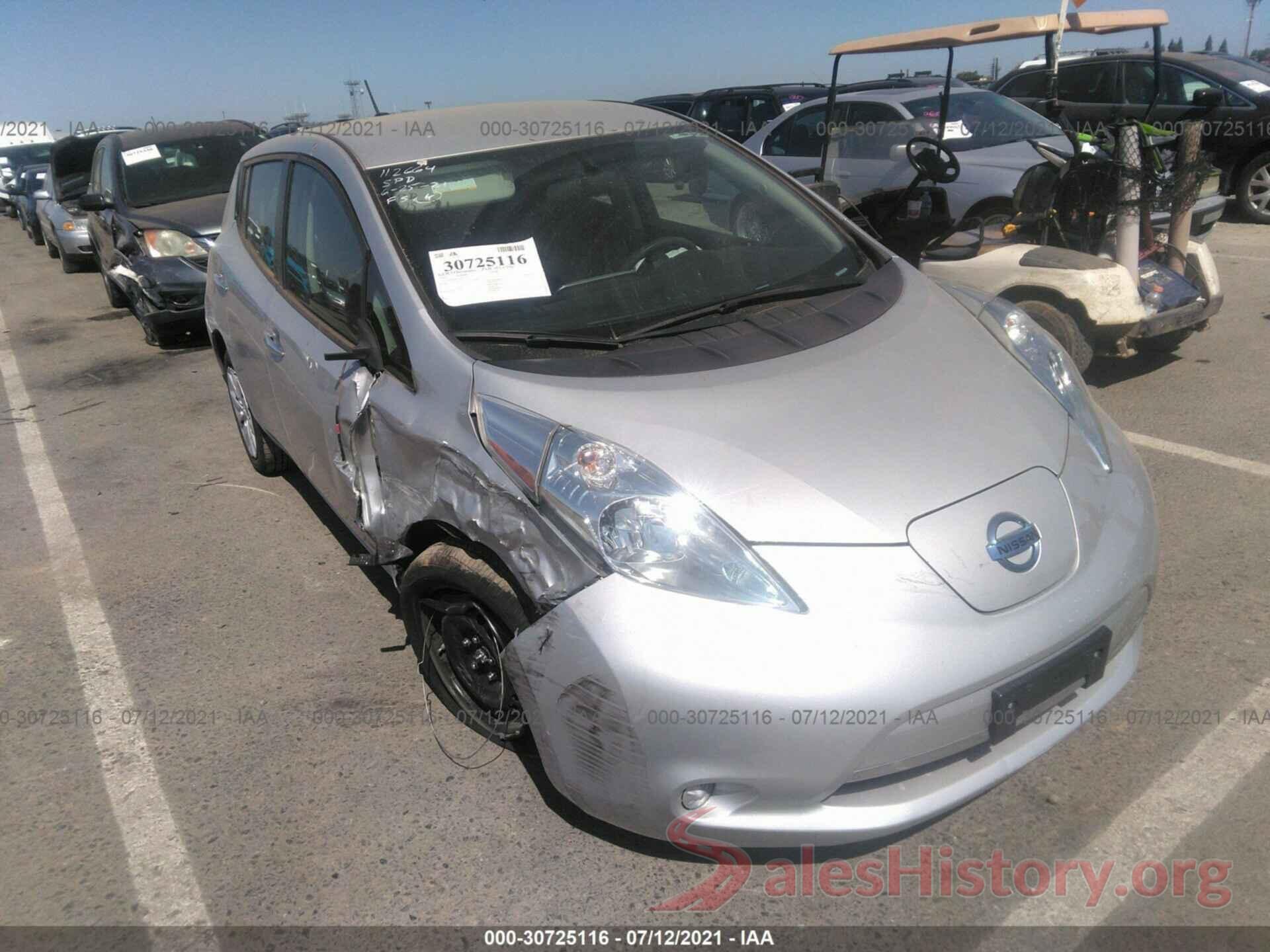 1N4BZ0CP3HC303507 2017 NISSAN LEAF